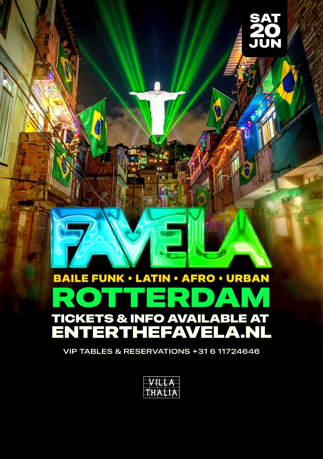 Favela | SATURDAY June 20TH