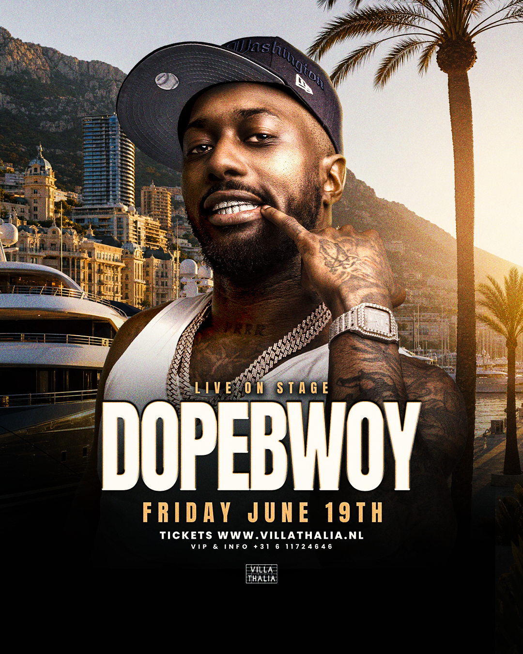 DOPEBWOY LIVE @ VILLA NIGHT CLUB | FRIDAY JUNE 19TH