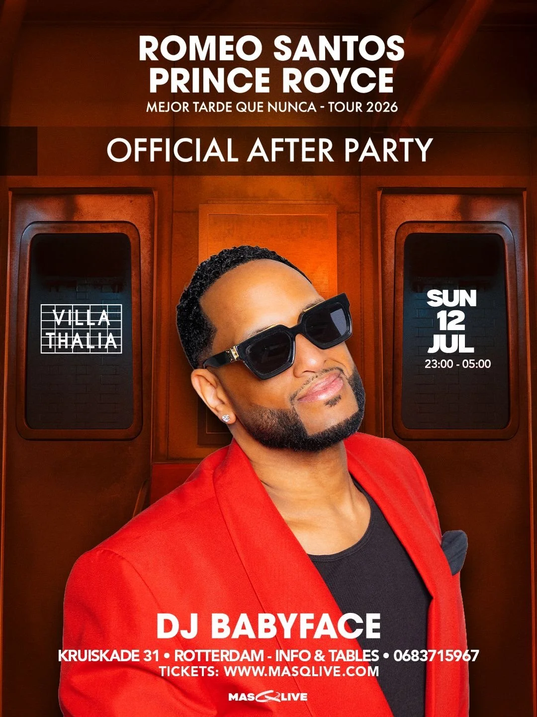 OFFICIAL AFTERPARTY | SUNDAY JULY 12th 