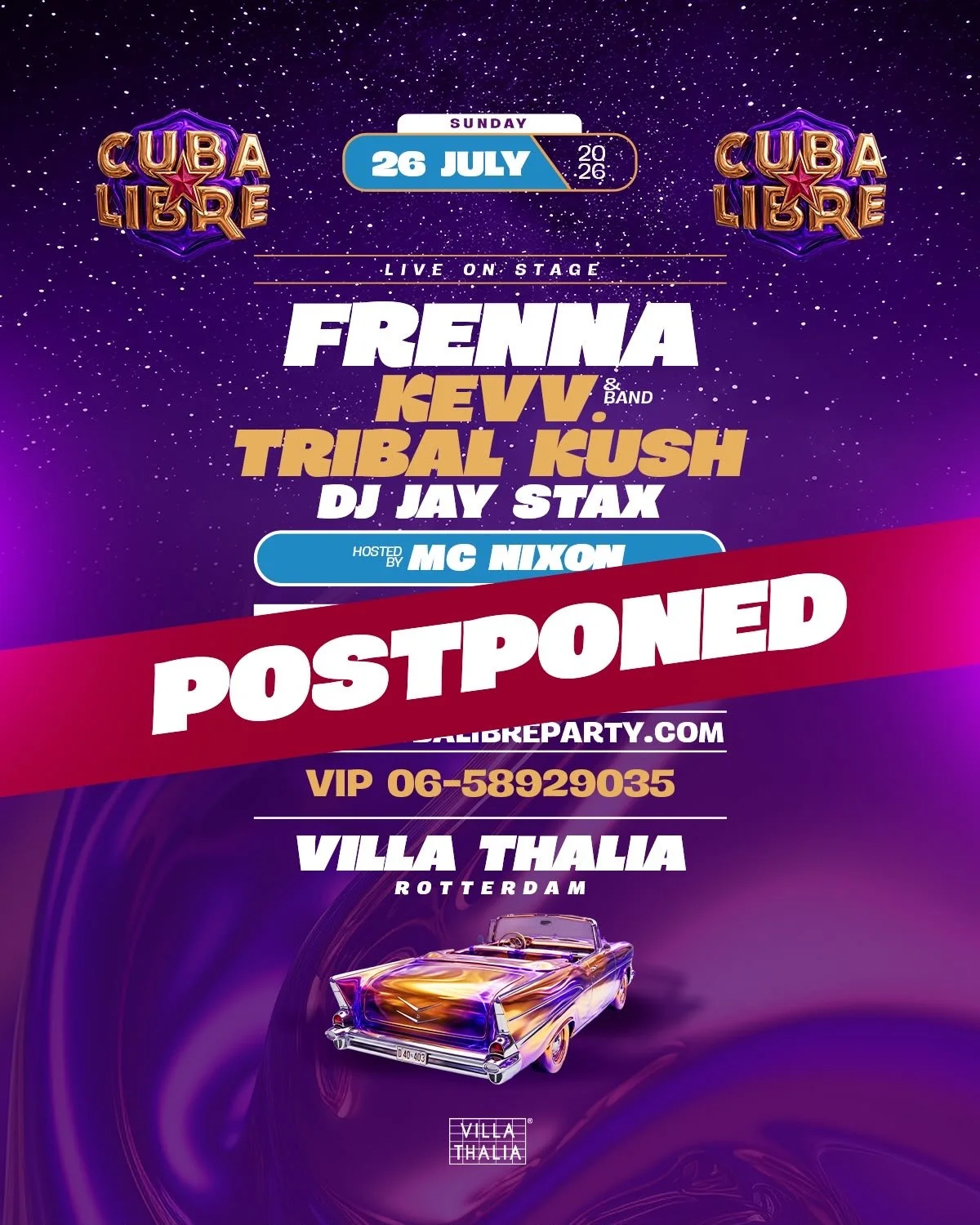CUBA LIBRE -| SUNDAY JULY 26th