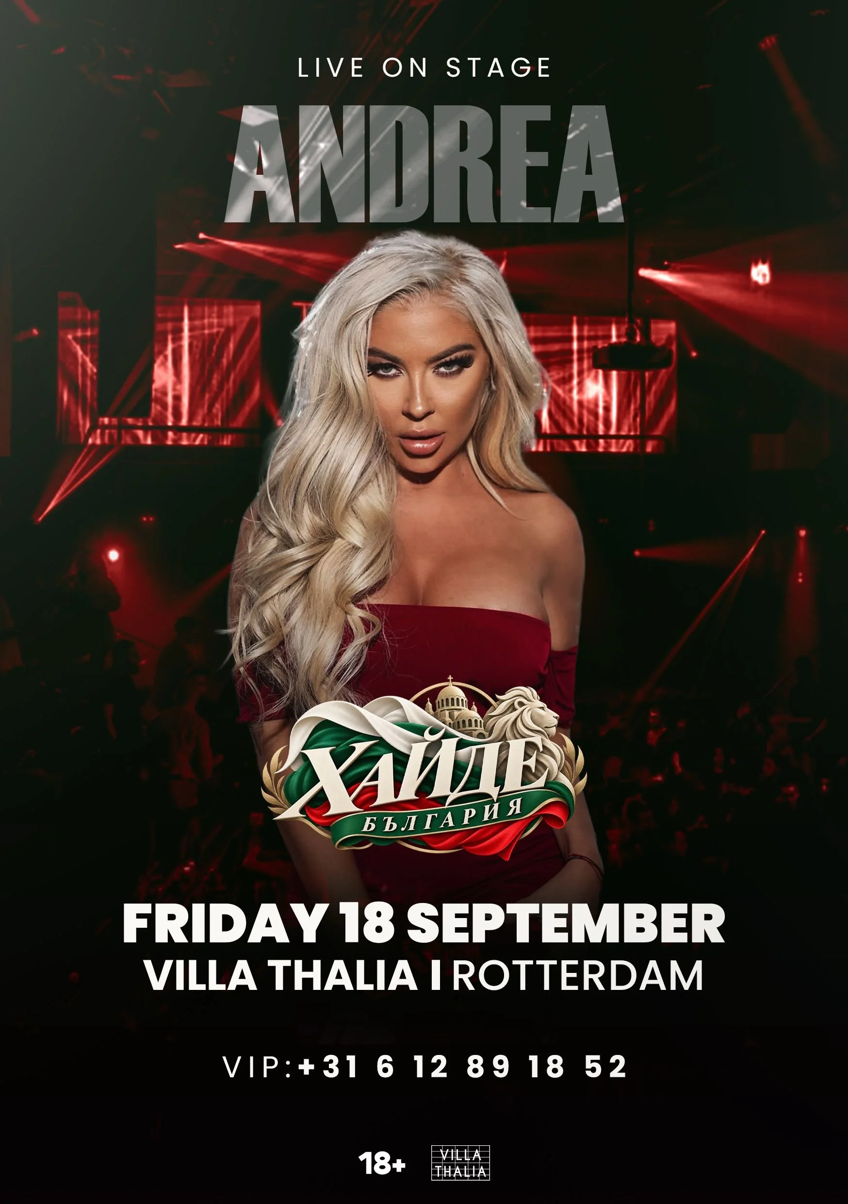 HAIJDE X ANDREA LIVE| FRIDAY 18TH OF SEPTEMBER 