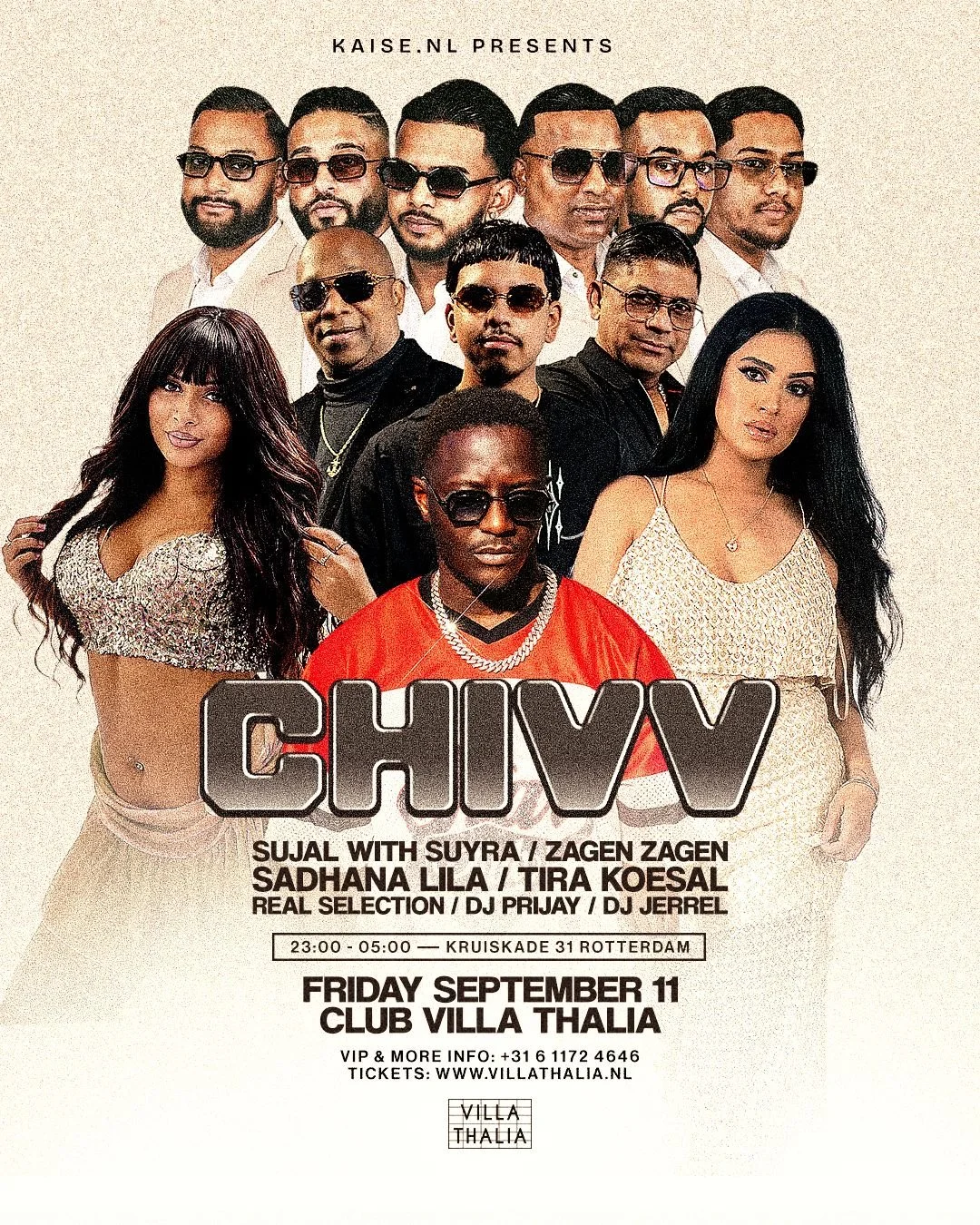 KAISE.NL INVITES CHIVV &amp; MORE LIVE ON STAGE