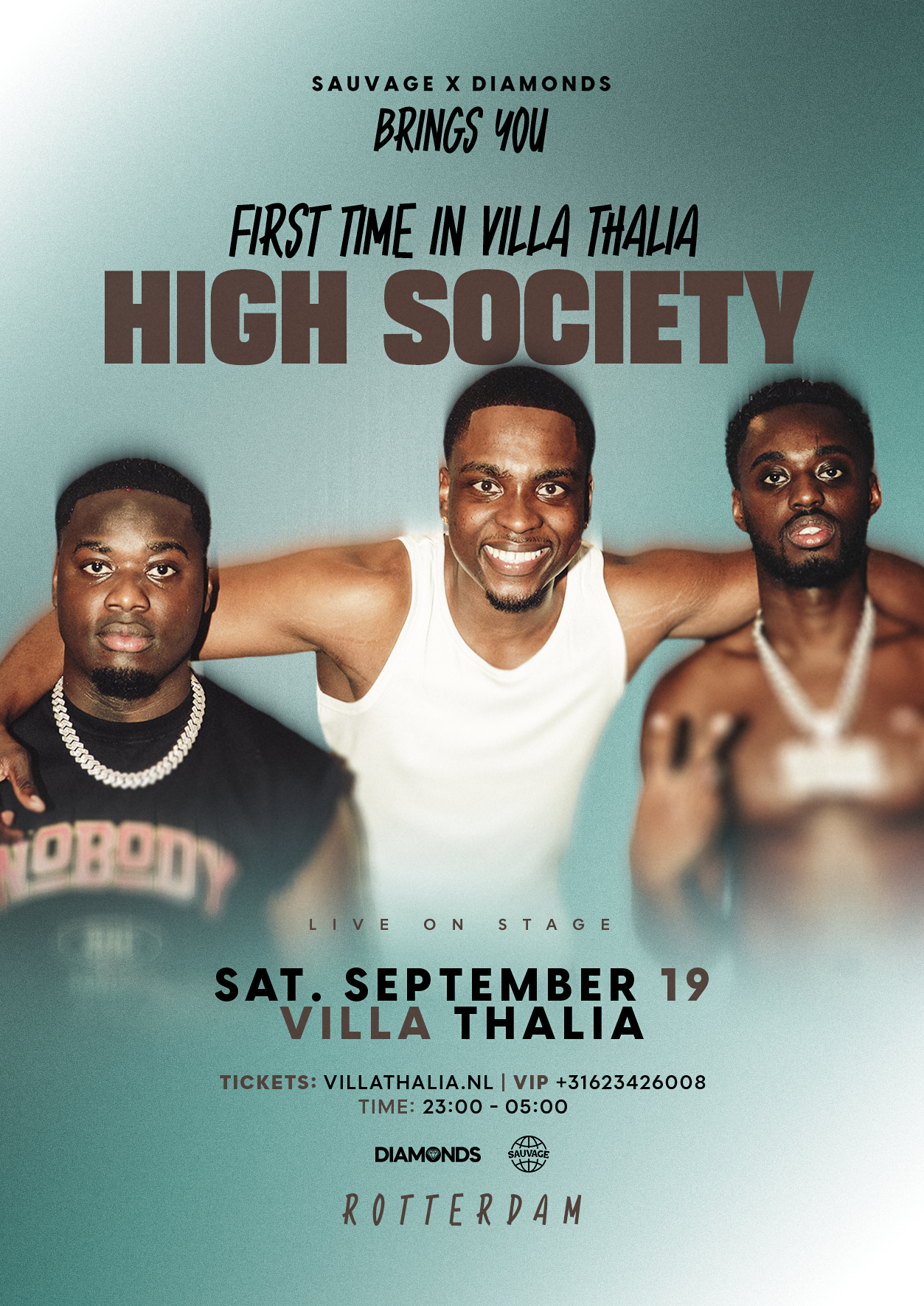 HIGH SOCIETY LIVE ON STAGE