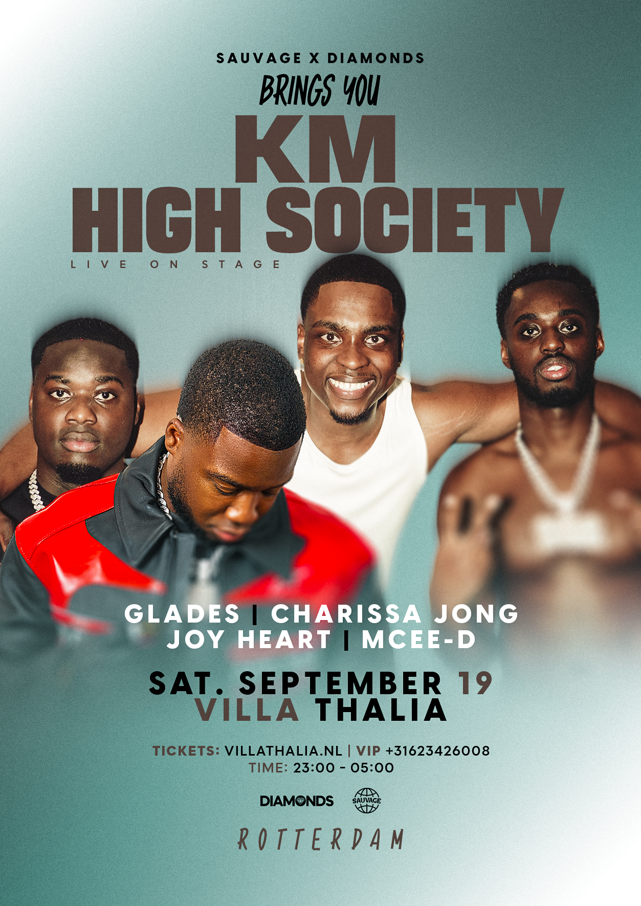 HIGH SOCIETY LIVE ON STAGE