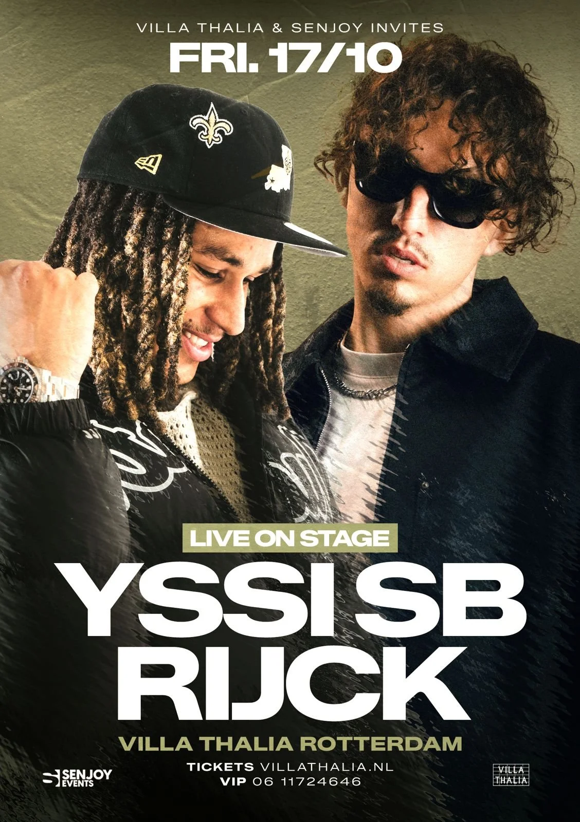 VILLA THALIA INVITES RIJCK & YSSI SB (LIVE) | FRIDAY OCTOBER 17TH