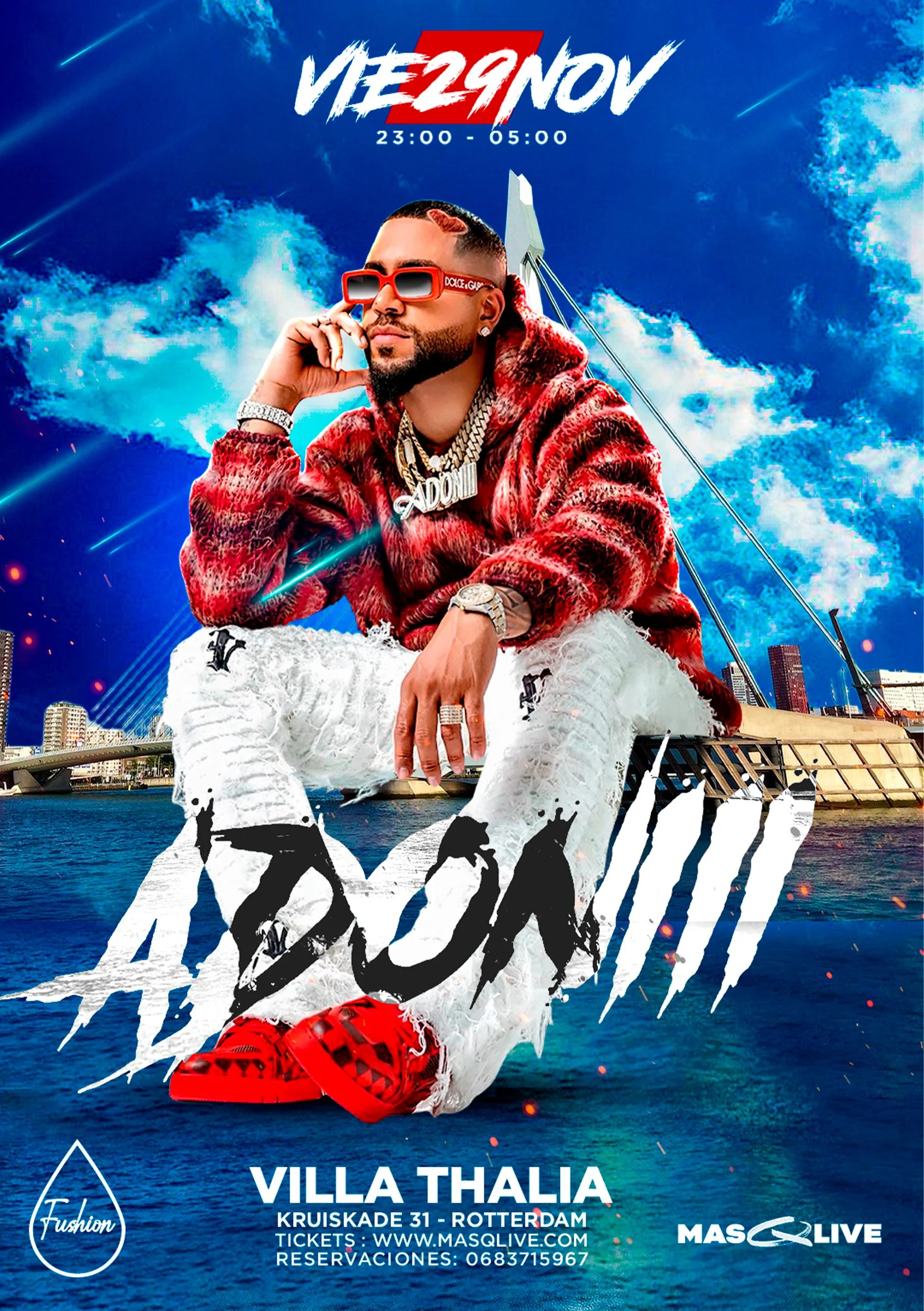MasqLive Presents DJ Adoni Live @ CLub VIlla Thalia — Villa Thalia