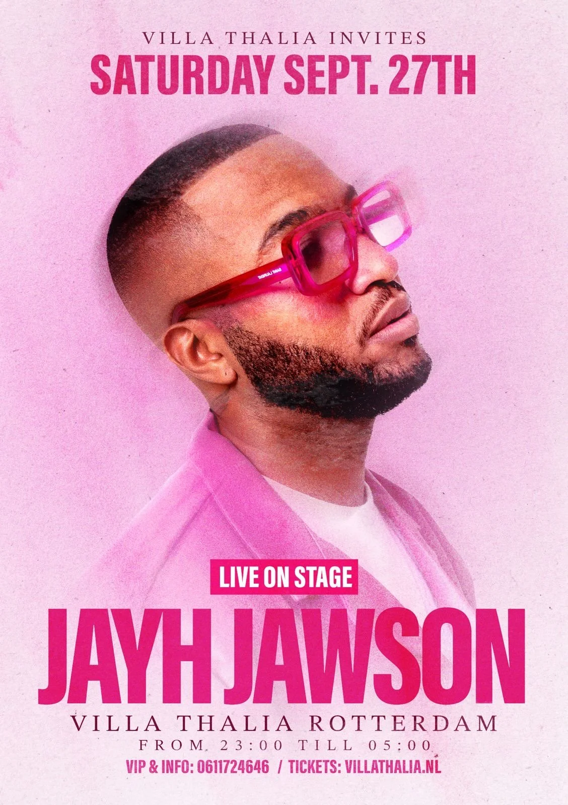 VILLA THALIA INVITES JAYH (LIVE) | SATURDAY SEPTEMBER 27TH