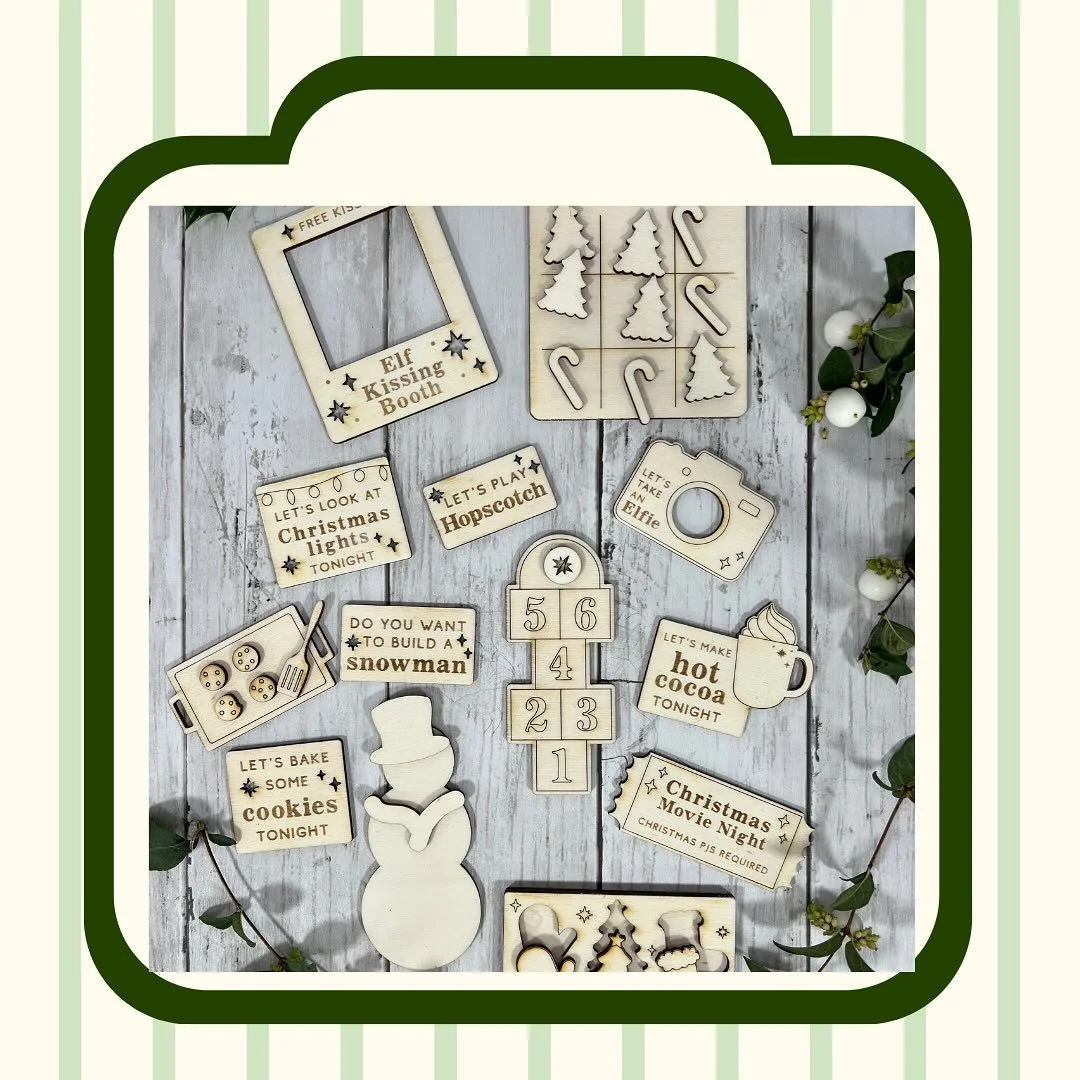Elf accessories kit - 11 days of activities 
6 available- &pound;5.50 each