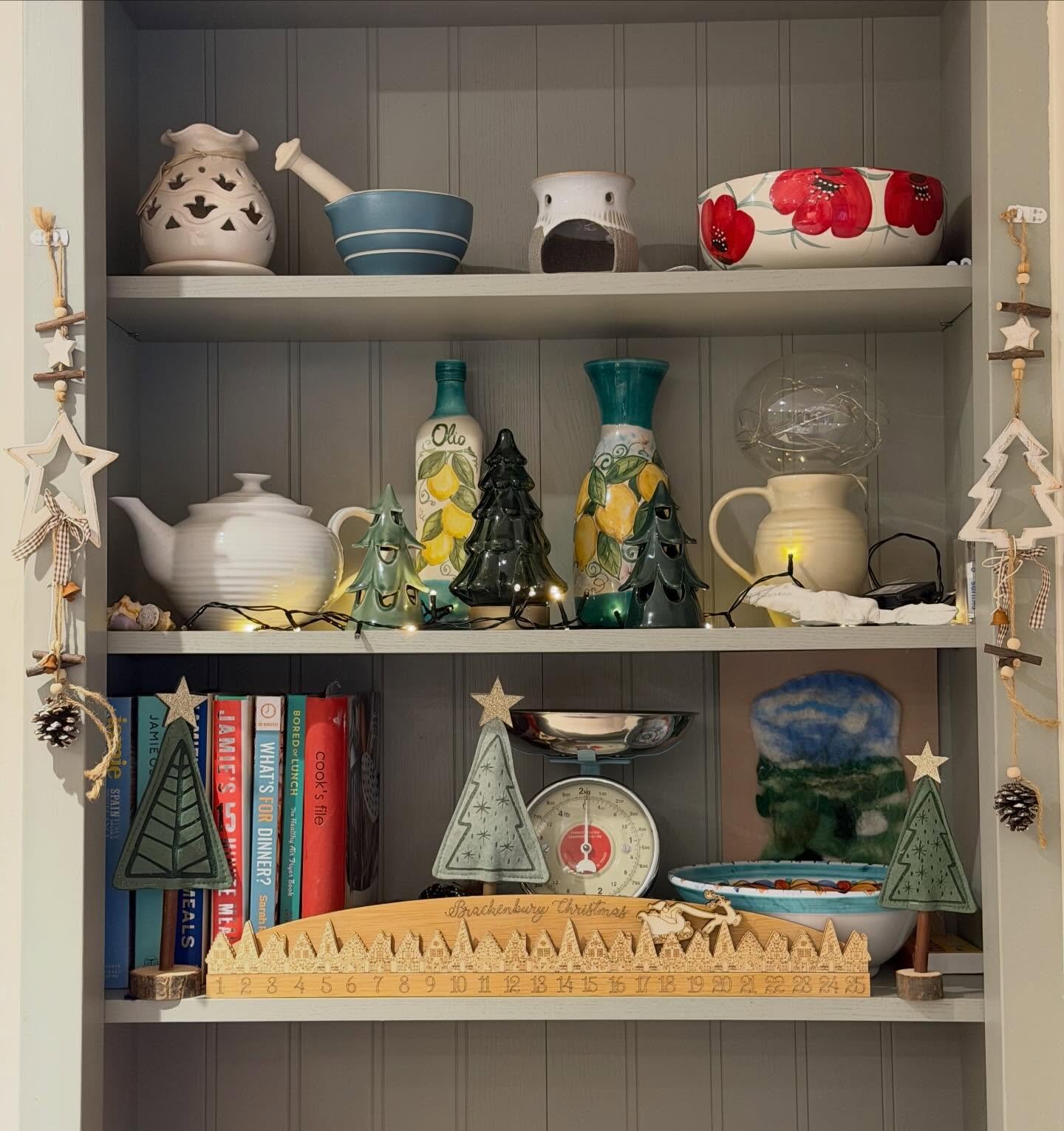 Our Christmas countdown taking centre stage.

I&rsquo;ve just had a conversation with my husband who said if he decorated for Christmas we&rsquo;d just have a tree&hellip;who else is like me and decorates all over the house??