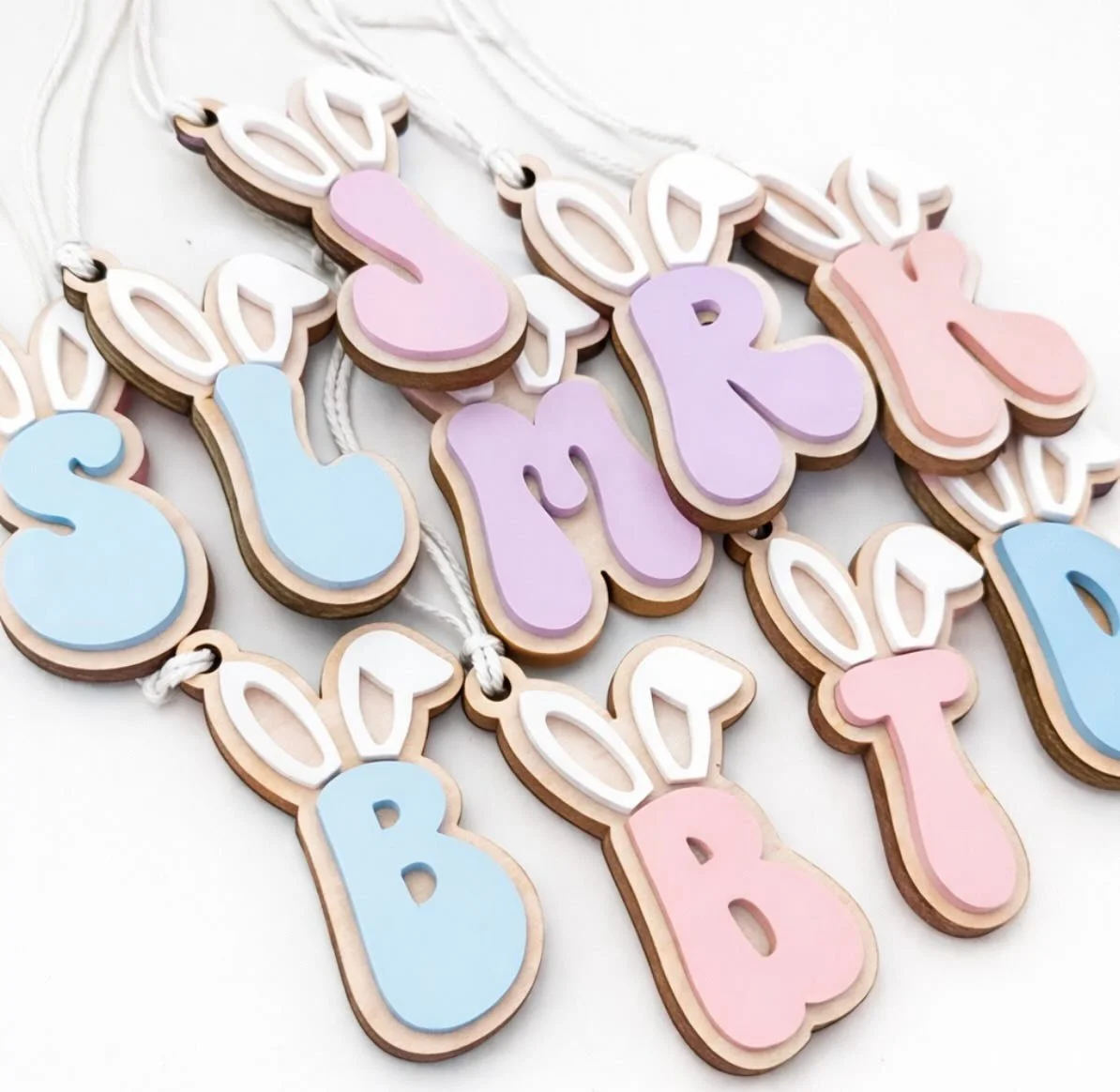 Personalised letter tag - choice of colours
&pound;3.50 each 
8 available