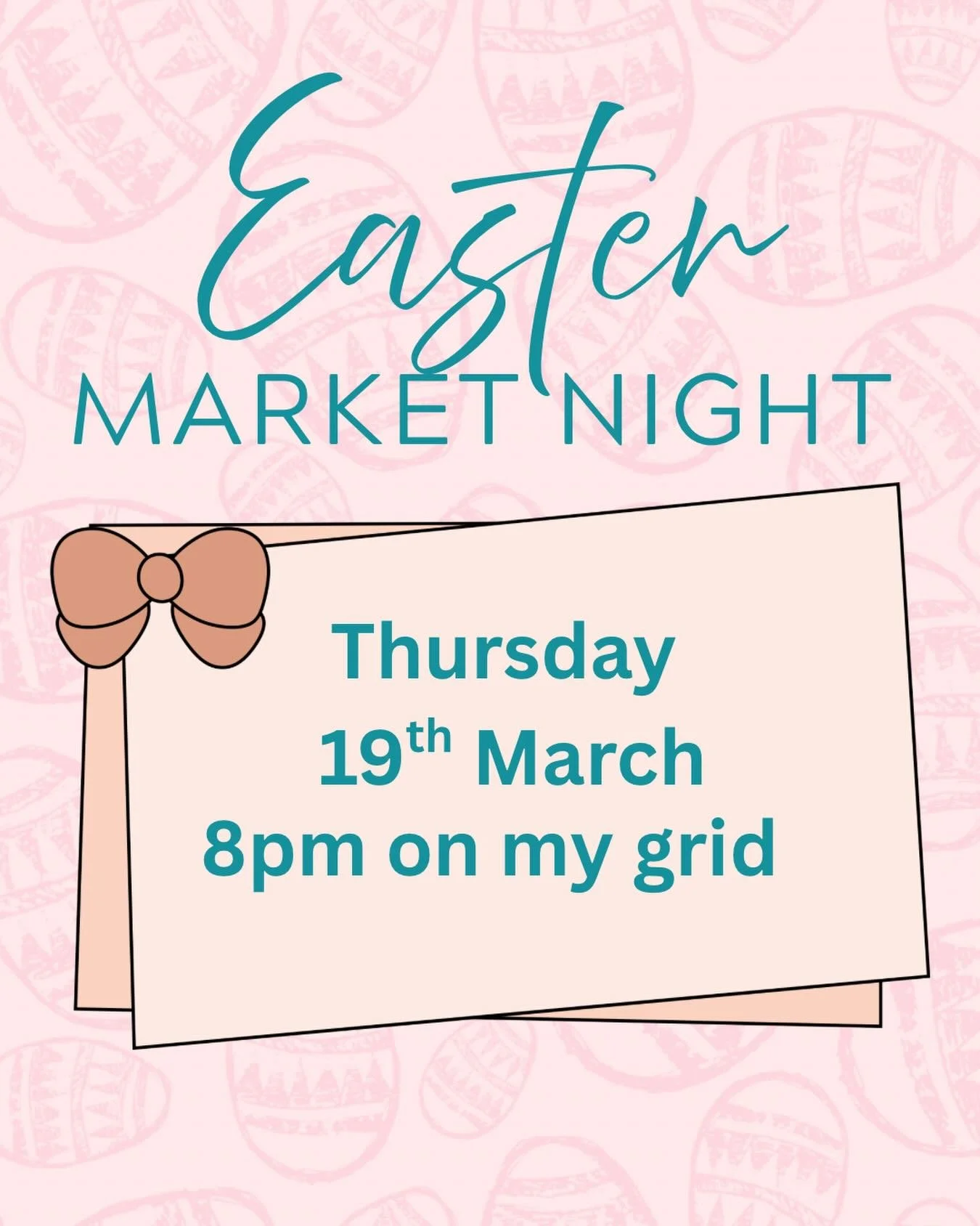 It&rsquo;s going to be a small one with really limited numbers of items available and everything posted by Friday 27th March.
I will focus on items for kids and decorations and will post all items that are available on my grid from 8pm on Thursday.