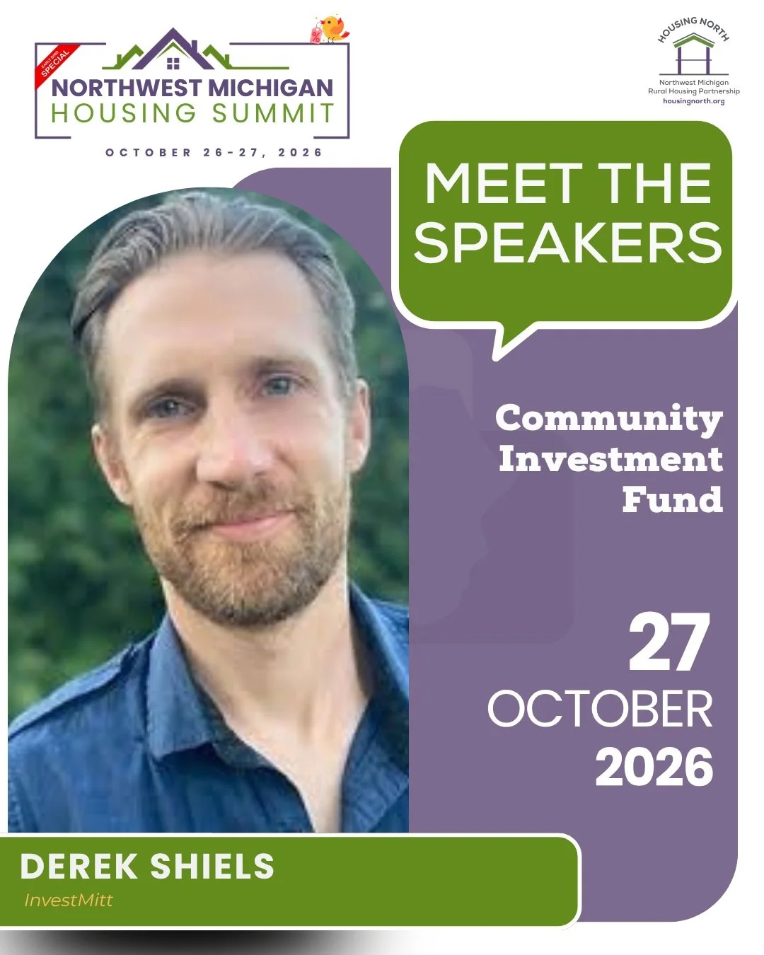 What if local dollars could help move local projects forward? 🏘️

At the Northwest Michigan Housing Summit, Derek Shiels of Invest MItt will lead a conversation on the Community Investment Fund and how community investment models can connect local c