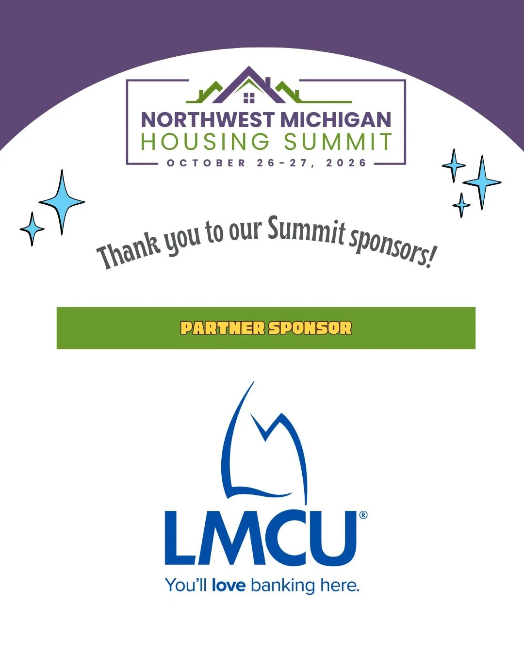🏡 Moving housing forward takes commitment at every level.

It takes organizations, businesses, and community partners who understand why homes matter. We&rsquo;re grateful to the sponsors of the 2026 Northwest Michigan Housing Summit for understandi