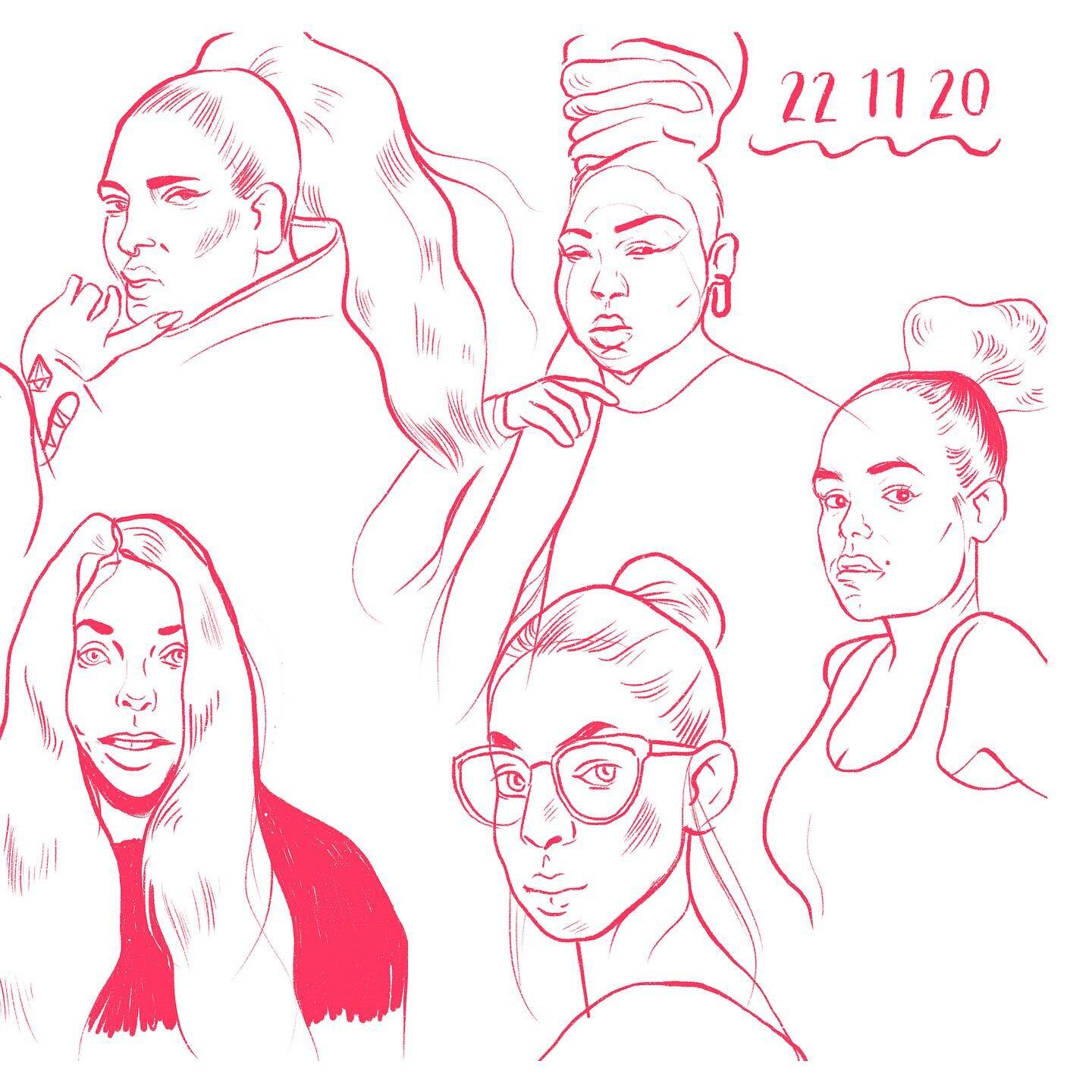 Hi! I found this in my random drawings file. I don't remember making this or who the people are, although I think one is from an ad for glasses. Bye!
 
 
 
#menah #illustration #portrait #digitalart