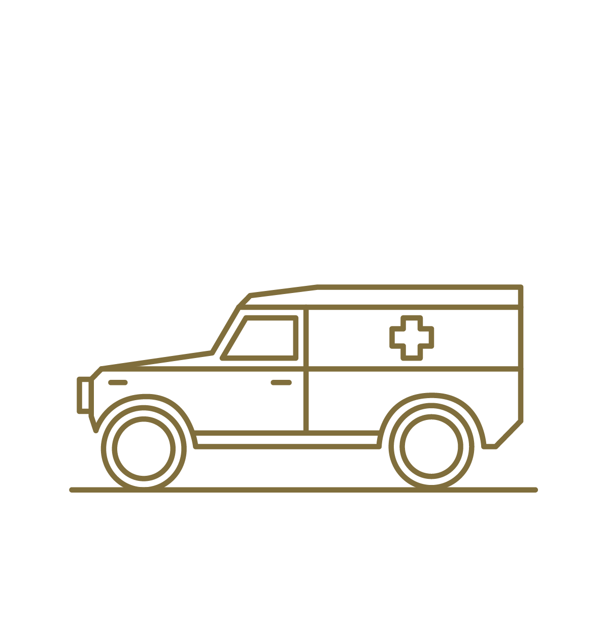 Illustration of mobile vet unit