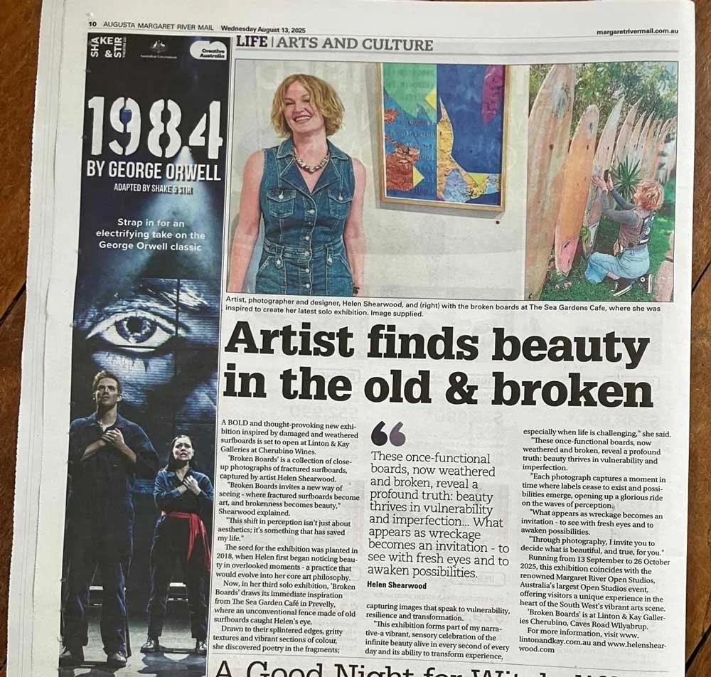 Editorial feature for 'Broken Boards'