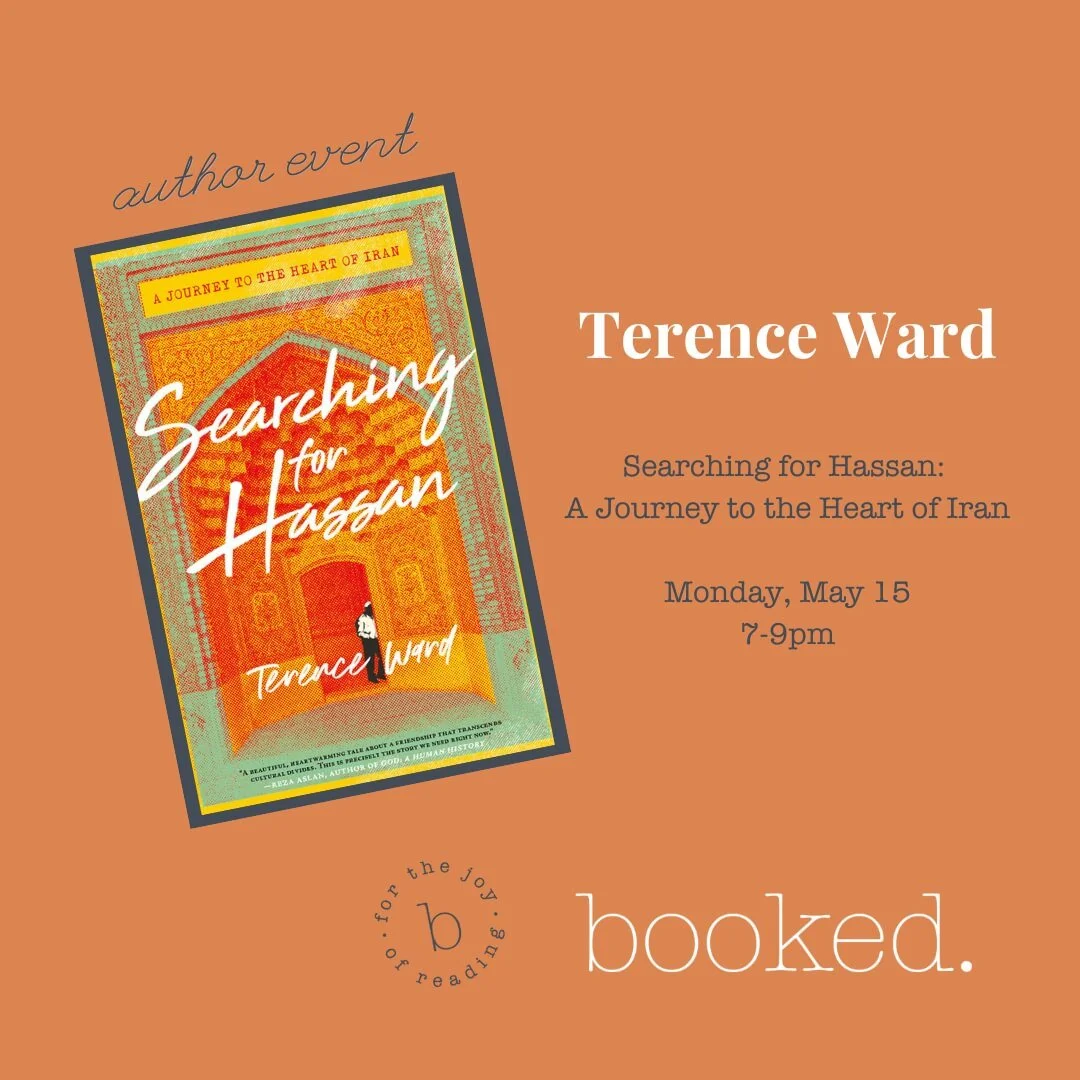On Monday, join us in the shop as writer, documentary producer, and cross-cultural Middle East consultant Terence Ward reads from his account of his family&rsquo;s travels to the Middle East in Searching for Hassan.

More info &amp; RSVP at the link 