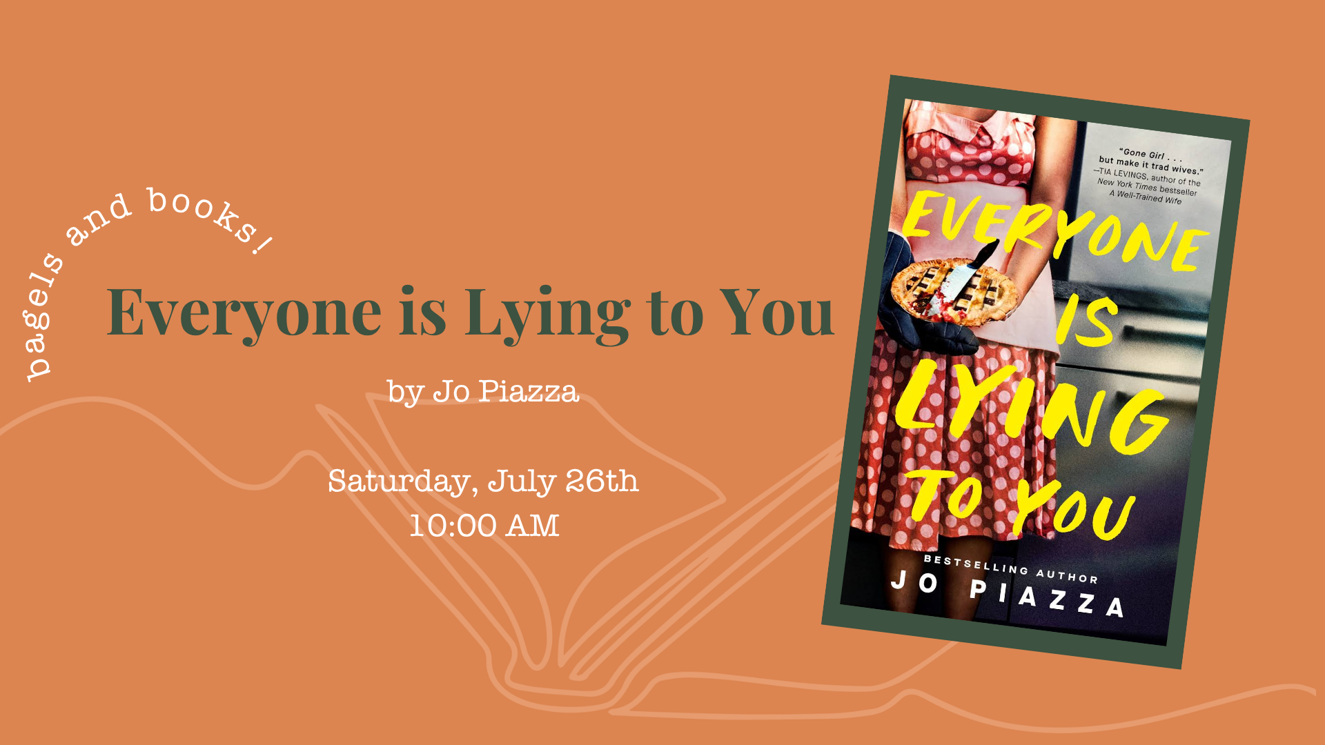 Books and Bagels with Jo Piazza