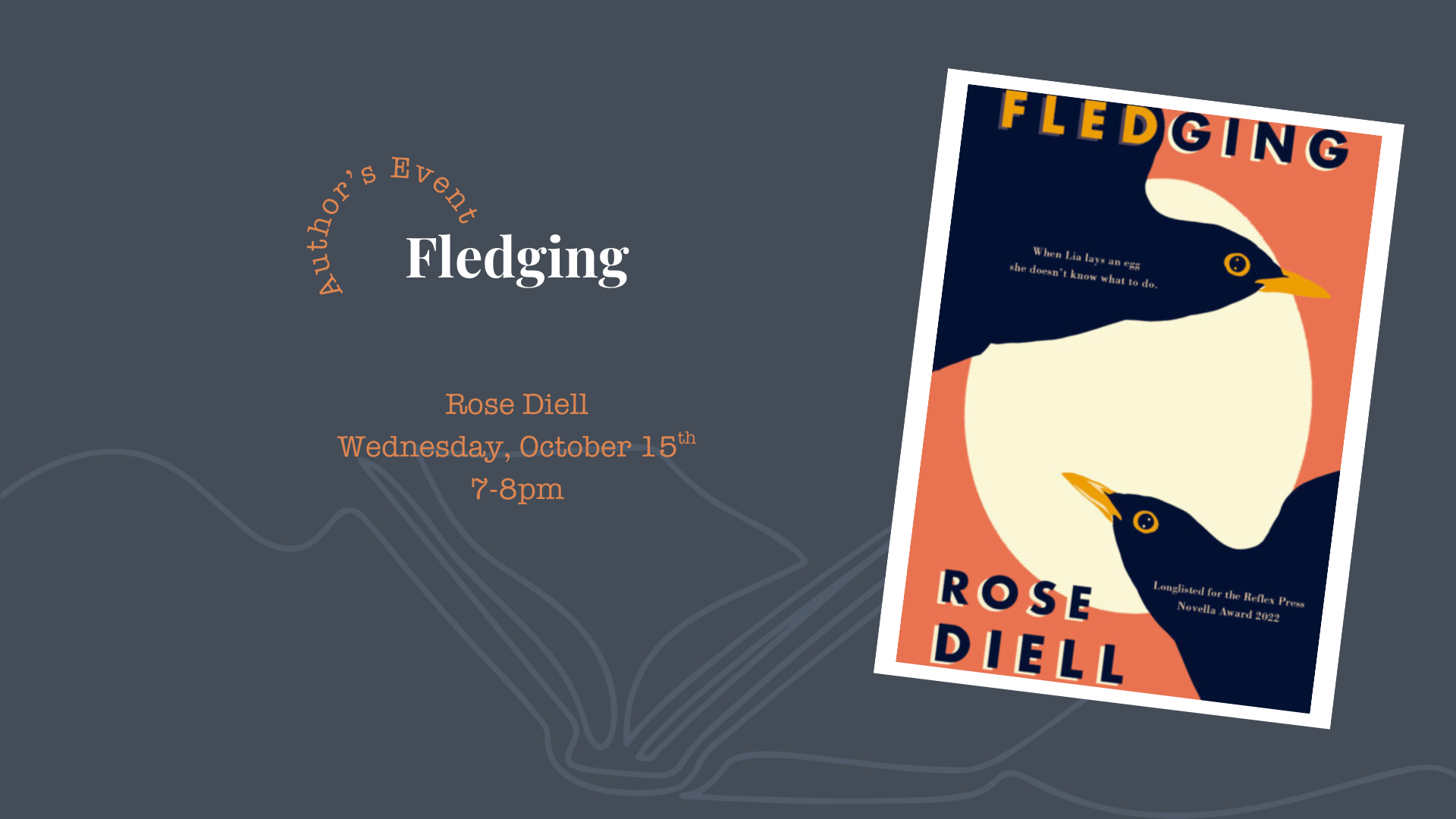 Author’s Event with Rose Diell
