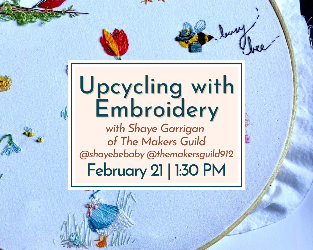 Artisan Spotlight: Upcycling with Embroidery