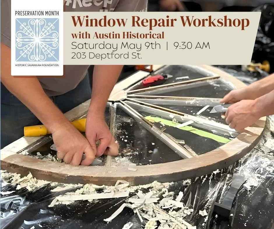 Window Repair Workshop with Austin Historical 