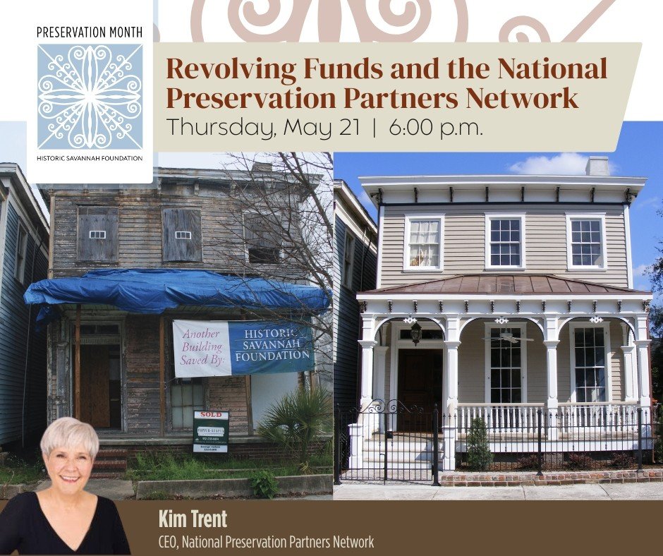 HSF Lecture: Revolving Funds and the National Preservation Partners Network   Kim Trent, CEO 