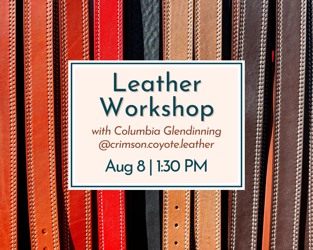 Leather Crafting Workshop