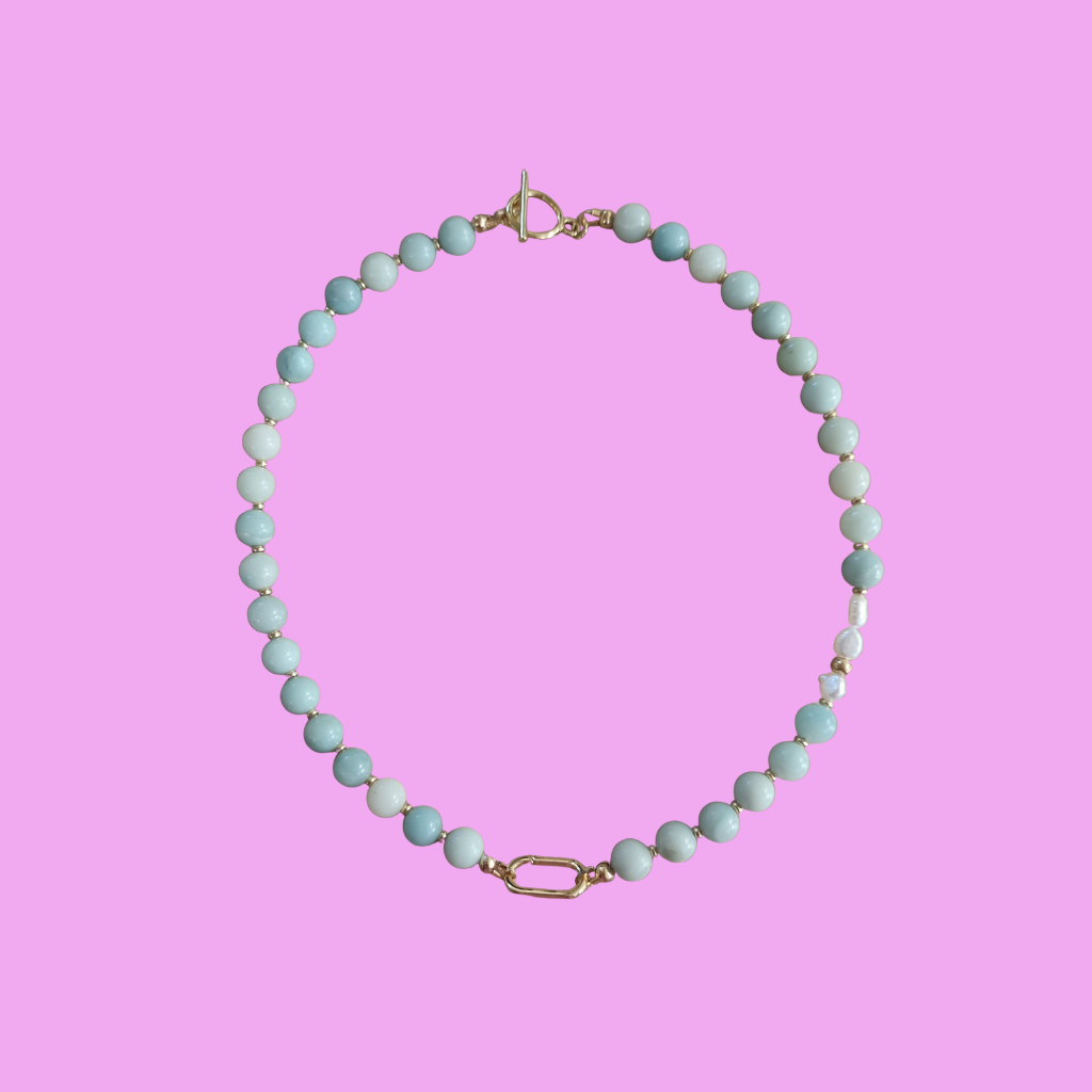 Vacay mode charm necklace