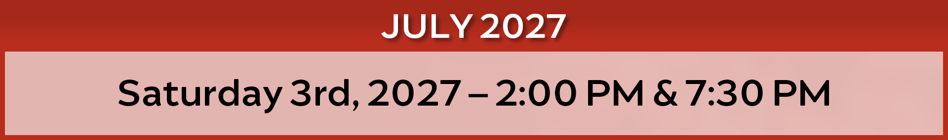 Show Calendar
