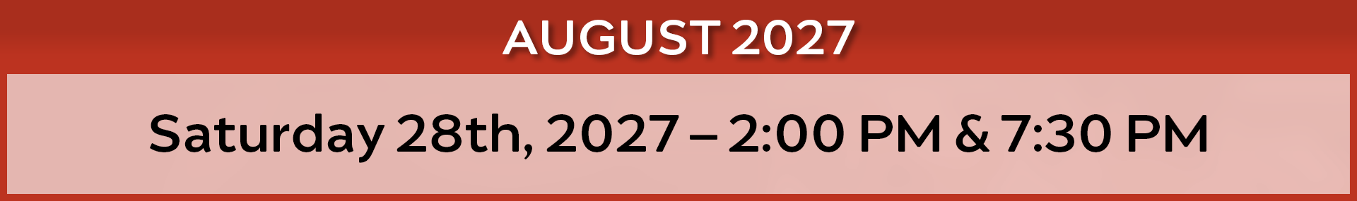 Show Calendar