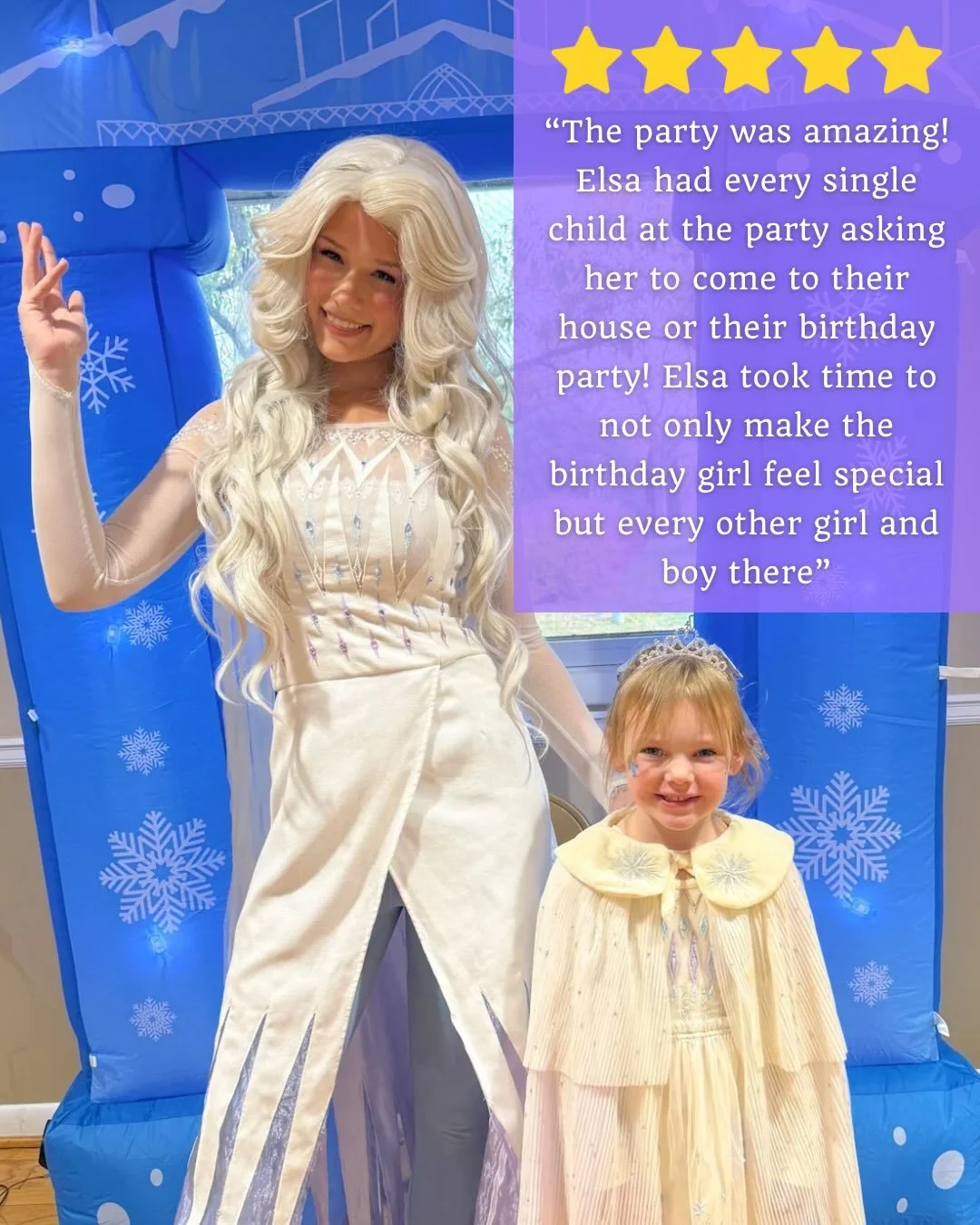 This Ice Queen&rsquo;s schedule is filling up fast! If you have a party in December or January the time to book is NOW! ⏰ Fill out our booking form in bio or comment &ldquo;PARTY&rdquo; and we&rsquo;ll send you the information 🥳

#princessparty #dmv