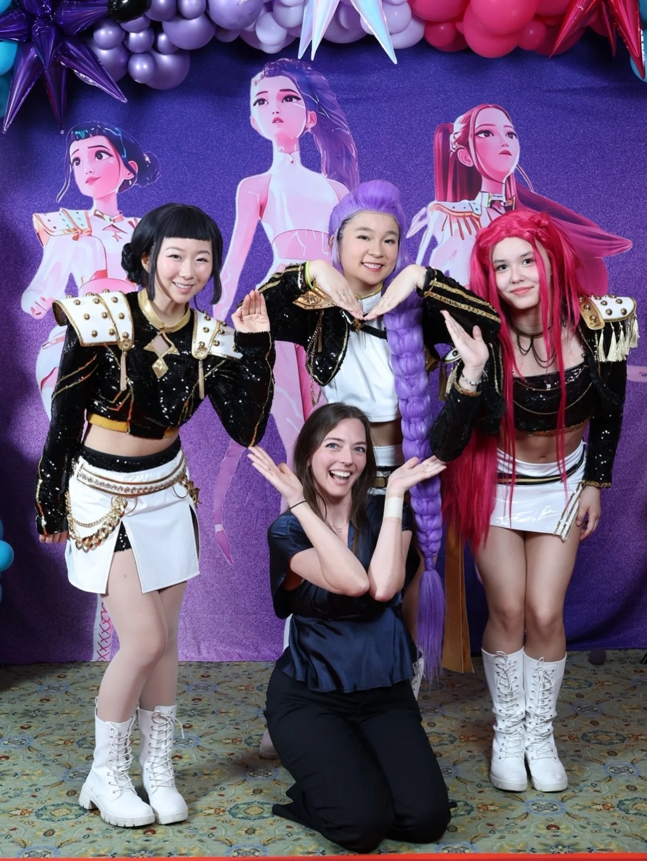 Back in the country and jumping straight back into the magic. ✨

What an incredible event to return to. The Father Daughter Dance at the Washington Golf &amp; Country Club was the perfect welcome home. And if you thought the Huntrix content was slowi