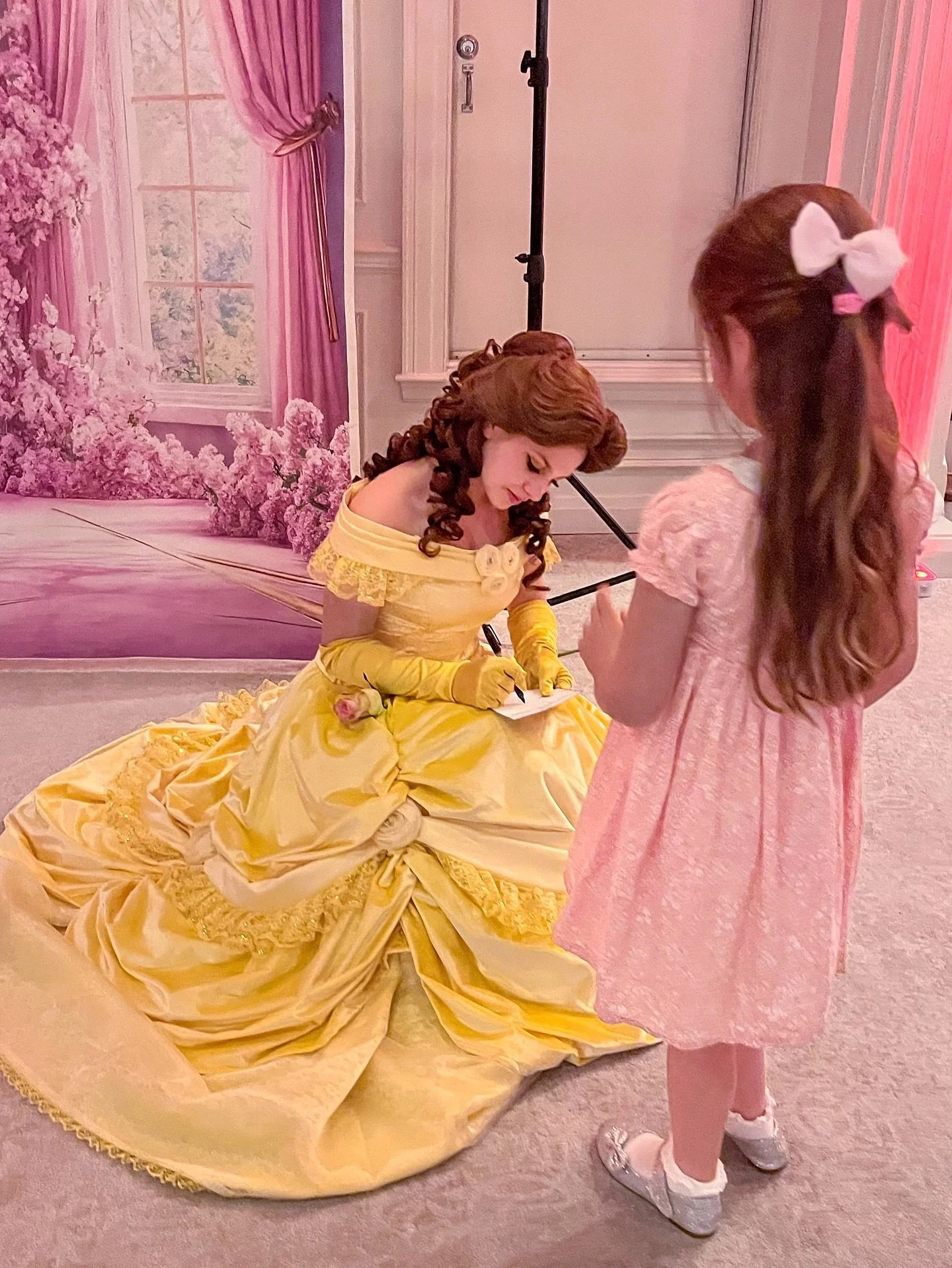 Tale as old as time 💛 Ready to make magic at your party or event? Fill out our booking form for a custom quote. Packages start at $195 and are fully customizable to make your story have a perfect happily ever after. ✨ 

#princessparty #beautyandtheb