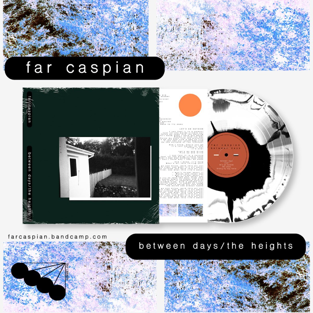 To celebrate the 5th anniversary of 'The Heights' EP, @farcaspian has announced a limited edition run of vinyl with both 'Between Days' and 'The Heights' EP's on one disc!

Pressed on a beautiful black and white colour in colour effect 12&quot; vinyl