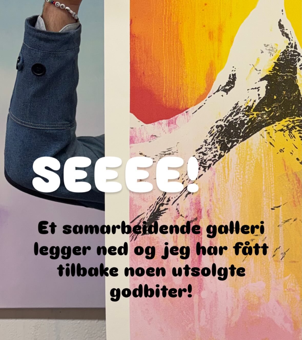 F&oslash;rstemann til m&oslash;lla! 1 eks av hvert motiv. Se alle litografiene p&aring; www.annekristin.no 🤩