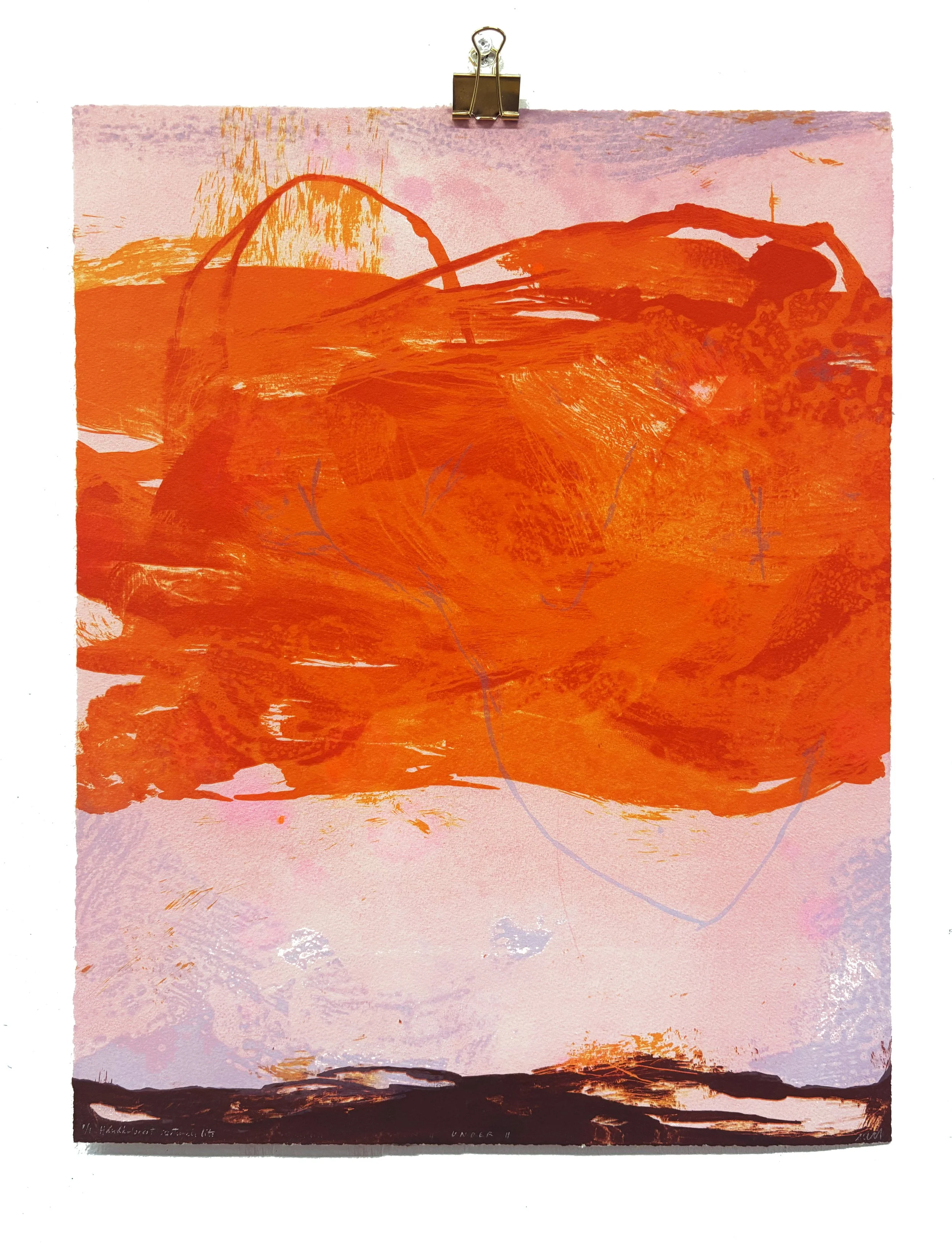 Under II - UNIKA håndkolorert særtykk