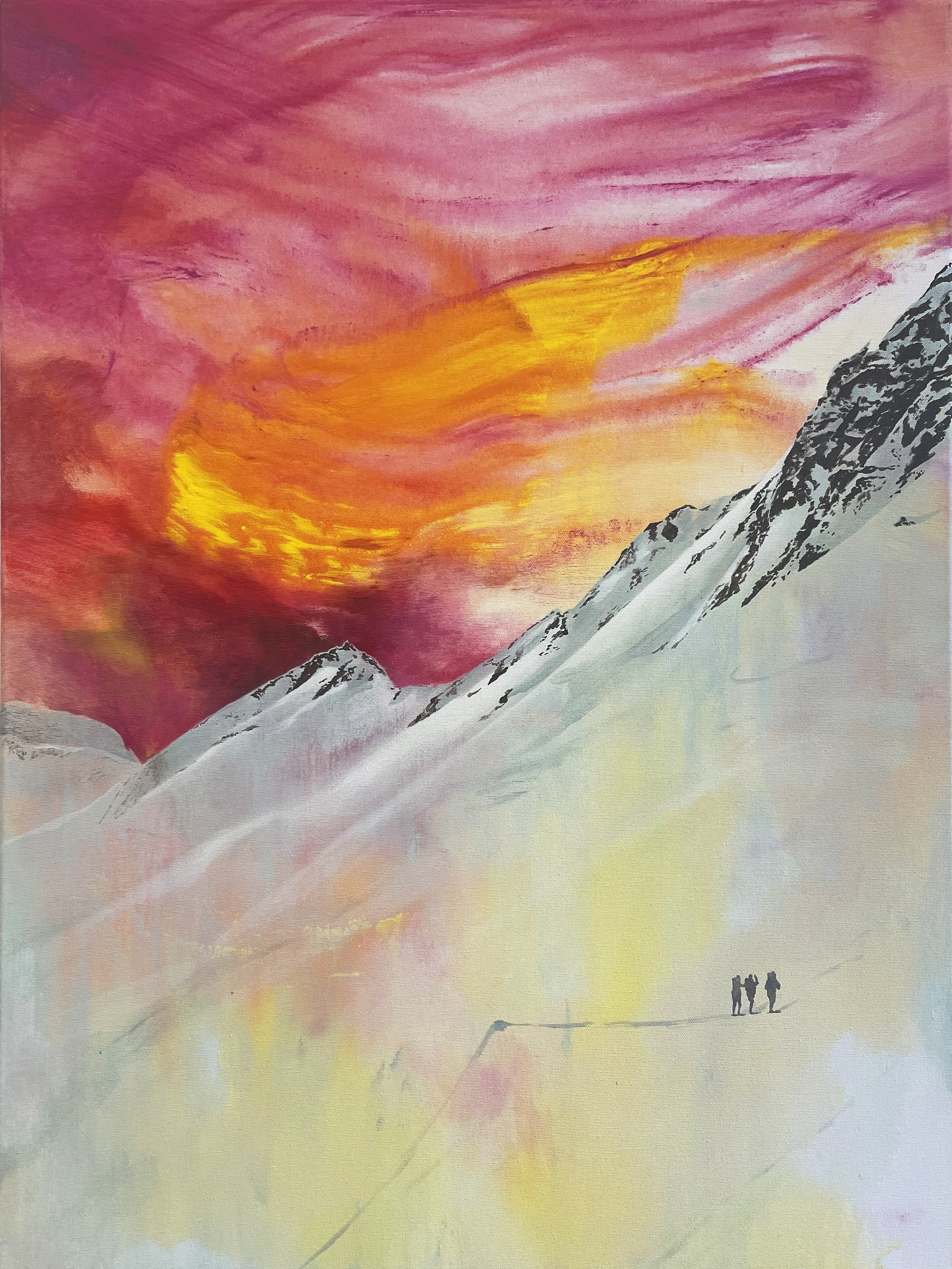 Vi hadde med niste-Loftskarstind 80x60.jpg
