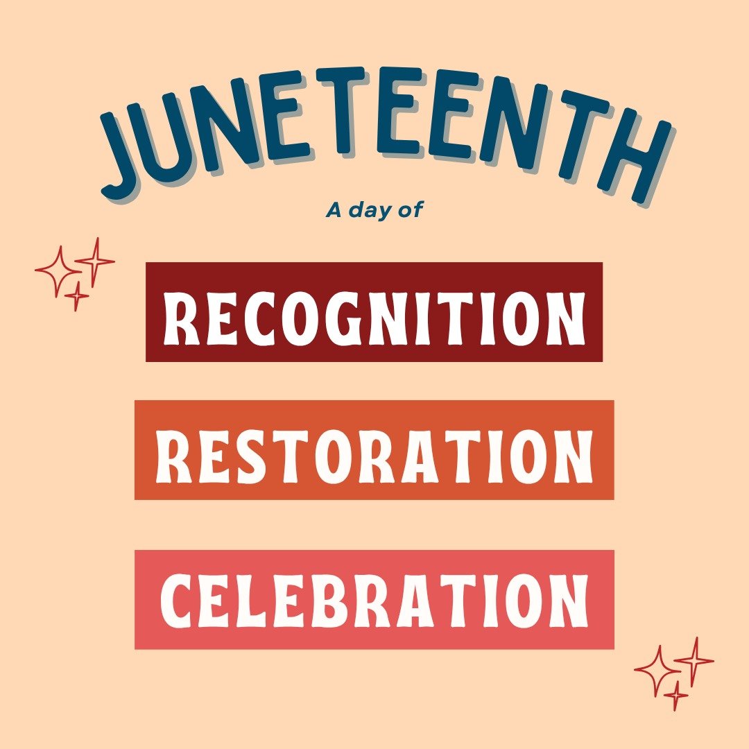 Happy Juneteenth! Today we honor the resilience, joy, and liberation of Black Americans. Let’s celebrate freedom, reflect on our history, and keep working toward equity for all.
#Juneteenth #FreedomDay