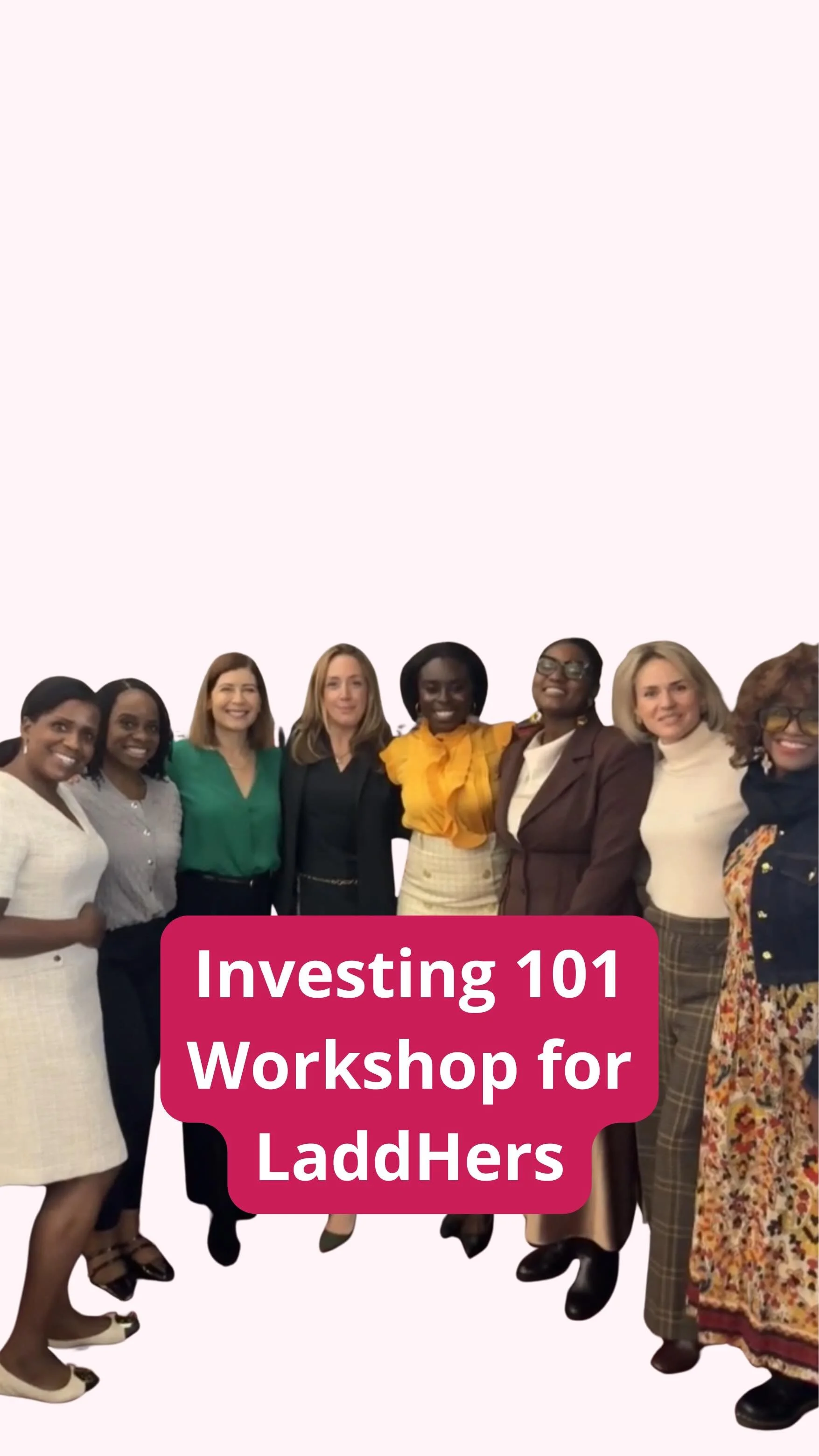 Had a great time speaking with the @laddhers_official community last week about building financial confidence and the mindset behind investing. It was a great opportunity to bring what I’m studying in Columbia’s Wealth Management program