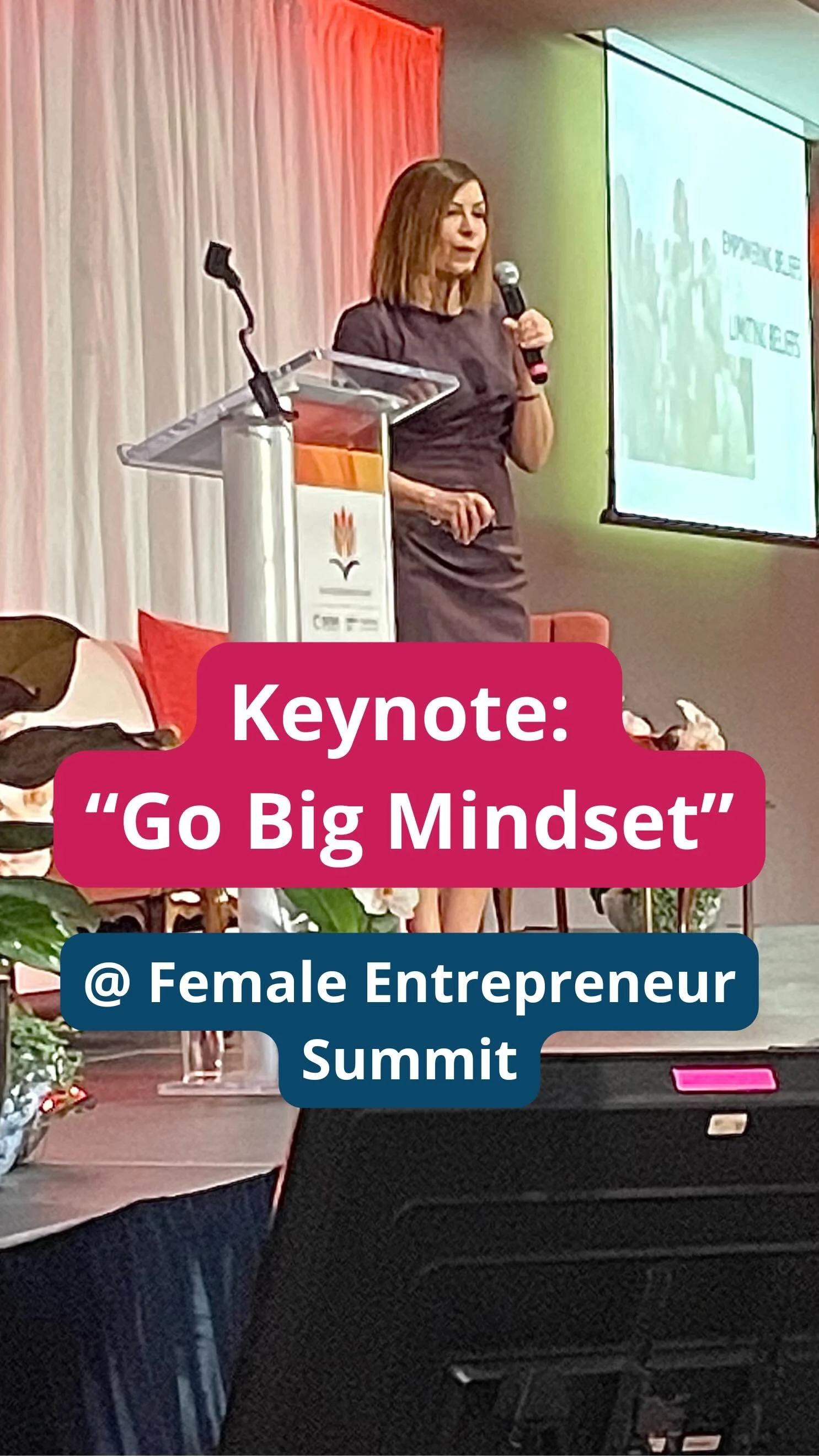 Speaking at the Female Entrepreneur Summit as their keynote speaker on Wednesday was such a rush! Spending the day with forward-thinking women discussing marketing, branding, AI, social media strategy, raising capital, navigating today’s busine