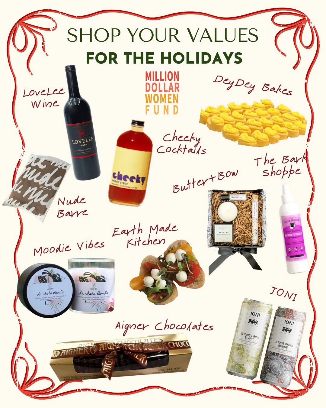 Shop your values this holiday season with our MDW Fund Holiday Gift Guide, featuring exceptional products from beloved and talented women small business owners in our community, with something for everyone on your list! 🎁✨

✨ Visit the link in bio t