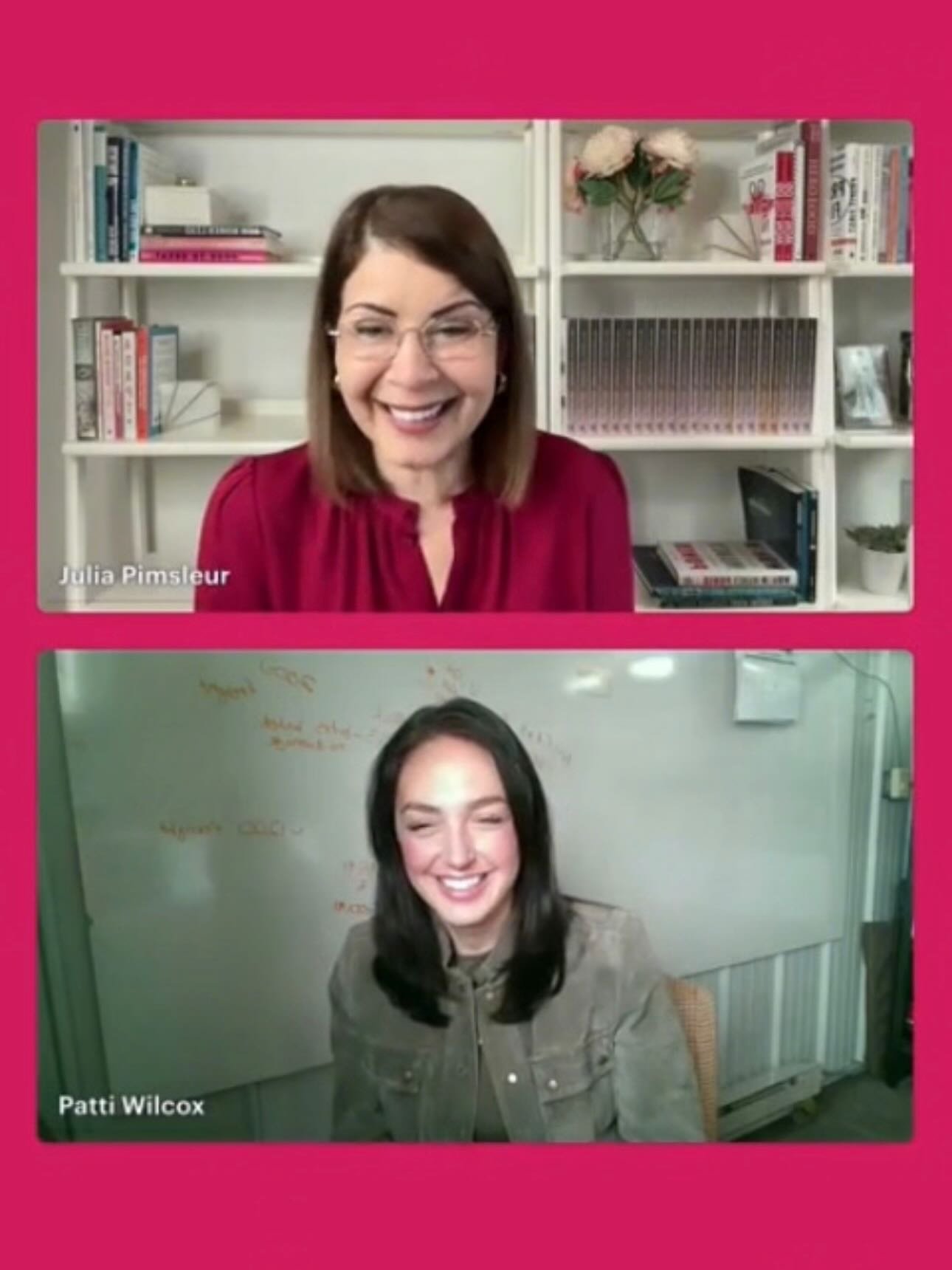 Loved coaching @pattijowilcox co-founder of @awestruckciders today about breaking through limiting beliefs in sales on my new show. 

Do you have something you want to be live coached on? 

Fill out the short form at the link in my bio! 

Tune in on 