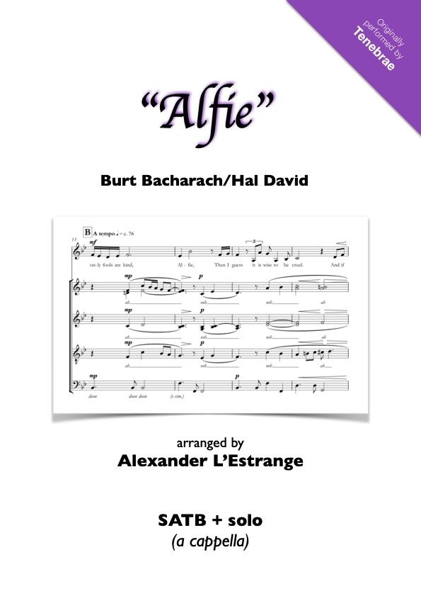 Alfie arranged by Alexander L'Estrange
