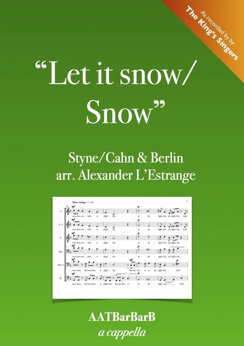 Let It Snow:Snow arranged by Alexander L'Estrange COVER.jpg