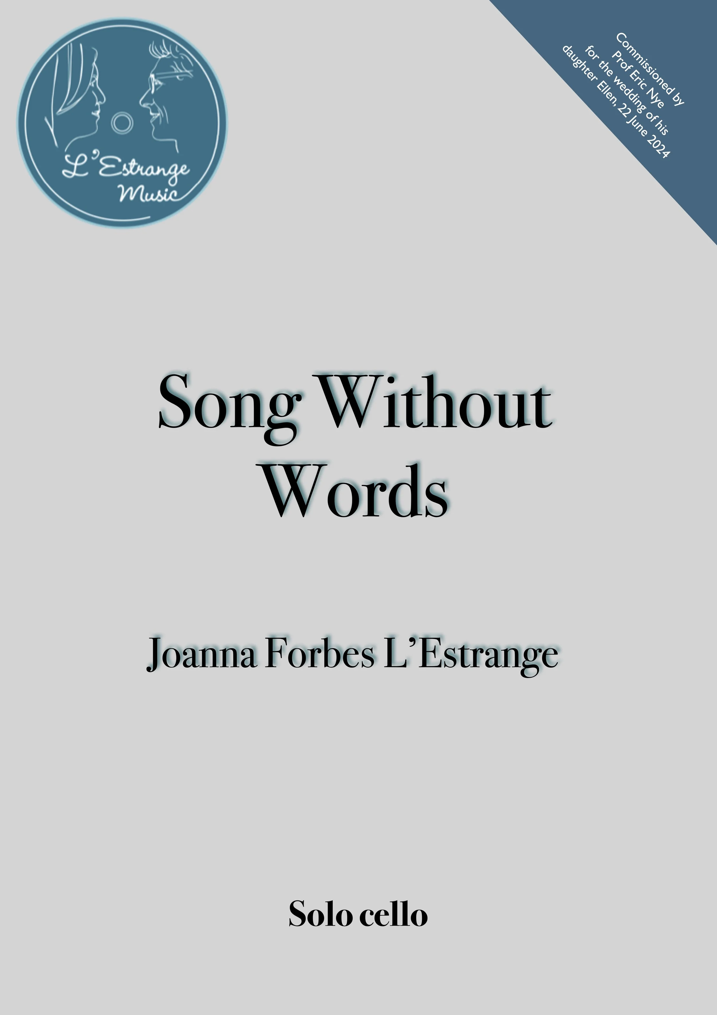 Song Without Words (cello solo)