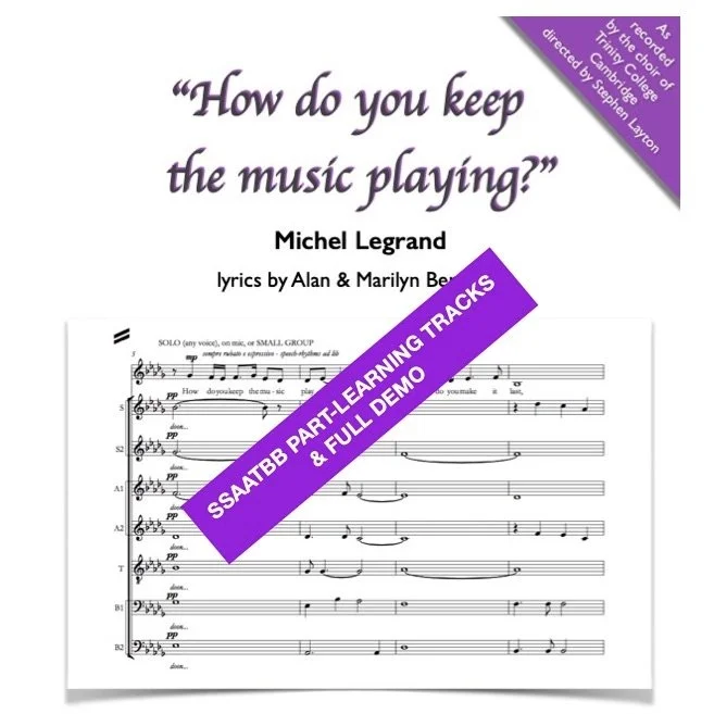 How Do You Keep the Music Playing? REHEARSAL TRACKS