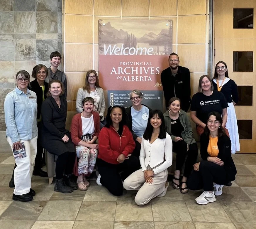 YEG Organizers at the Provincial Archives of Alberta