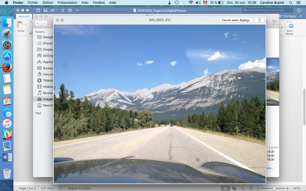 Organize digital photos