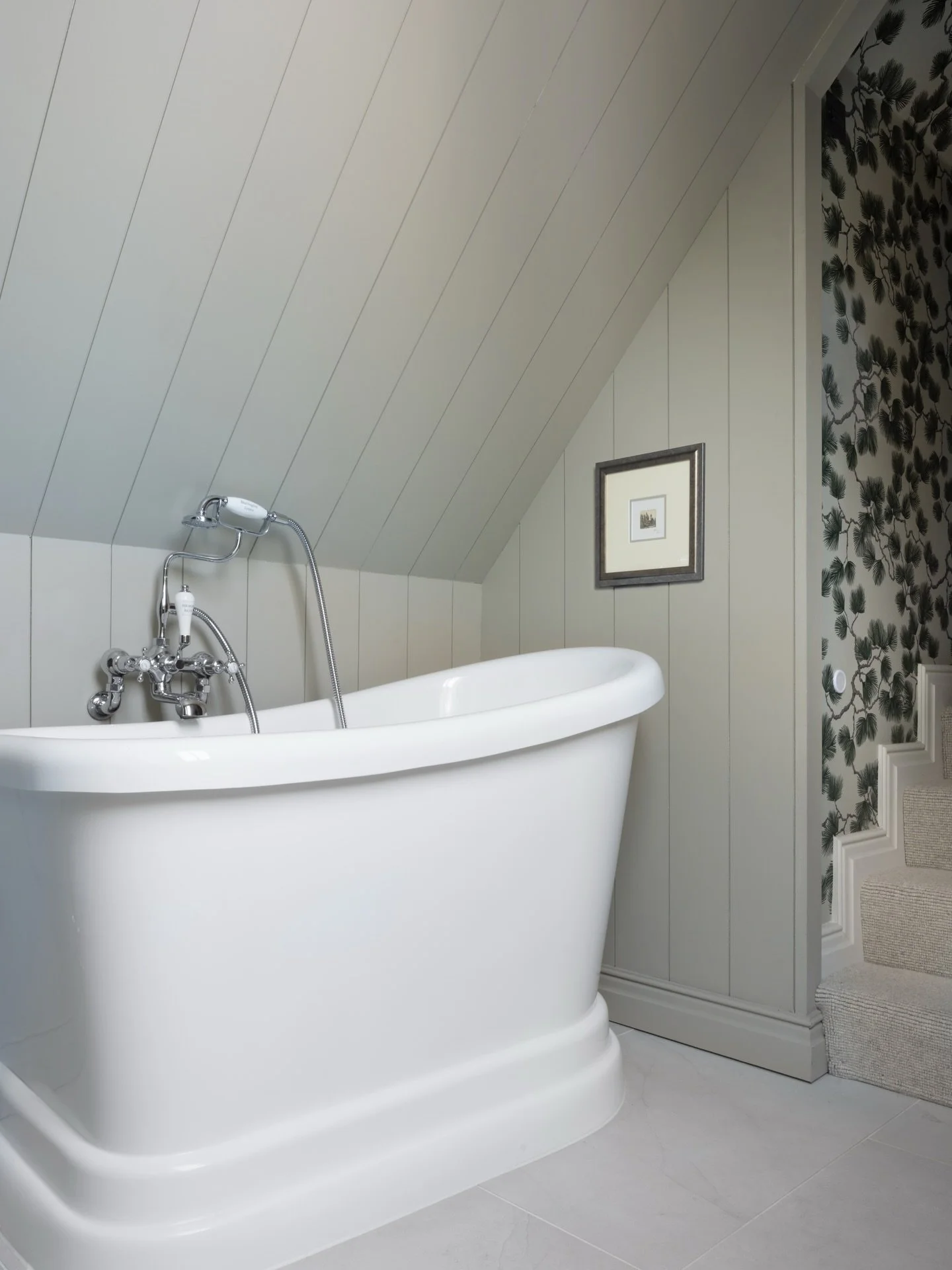 We adore working on listed buildings for their charm and their constraints, it&rsquo;s where creativity and collaboration can be truly challenged.

Tucked away in the attic space, this tiny storage room wasn&rsquo;t an immediately obvious choice for 