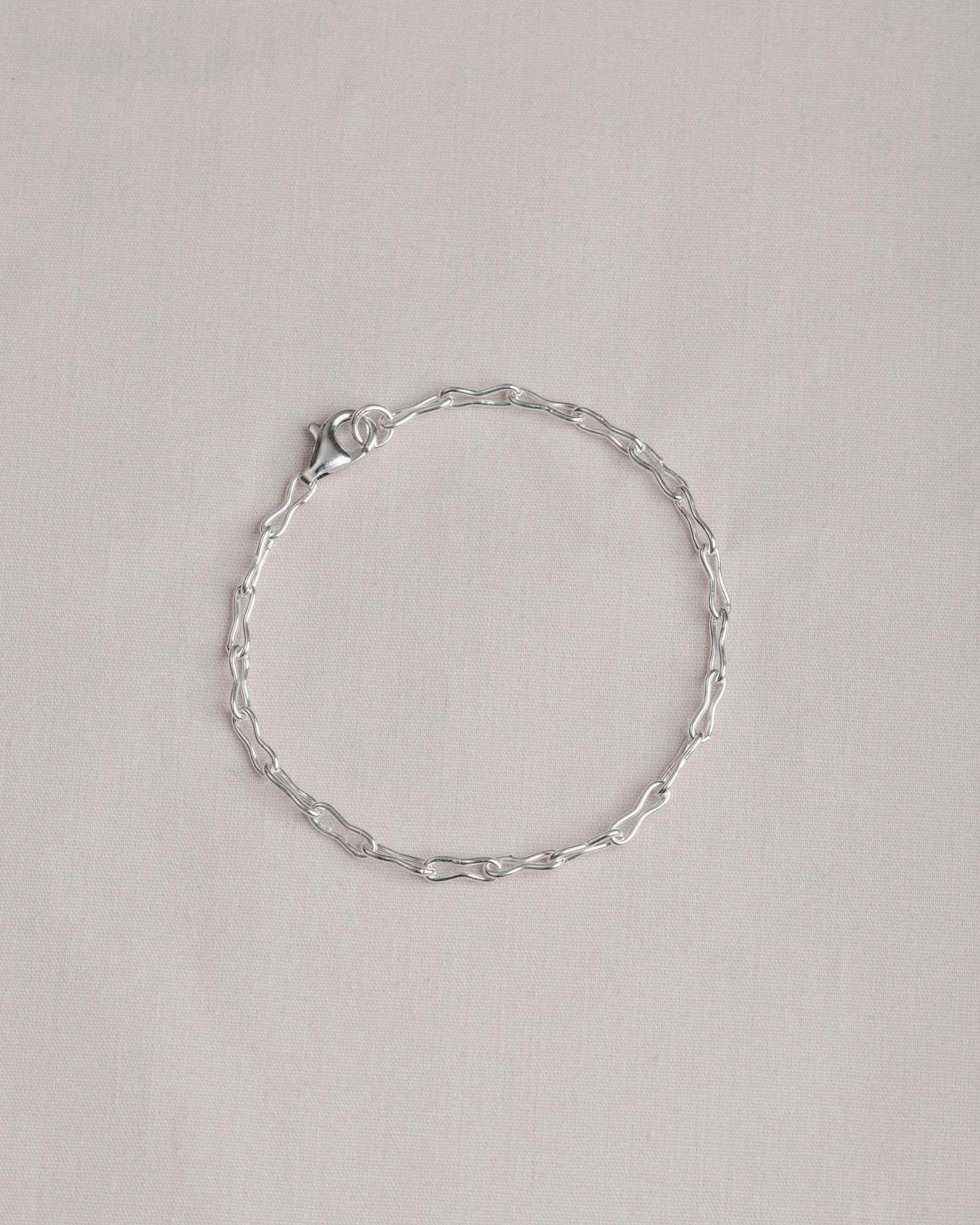 Pinched Chain Bracelet